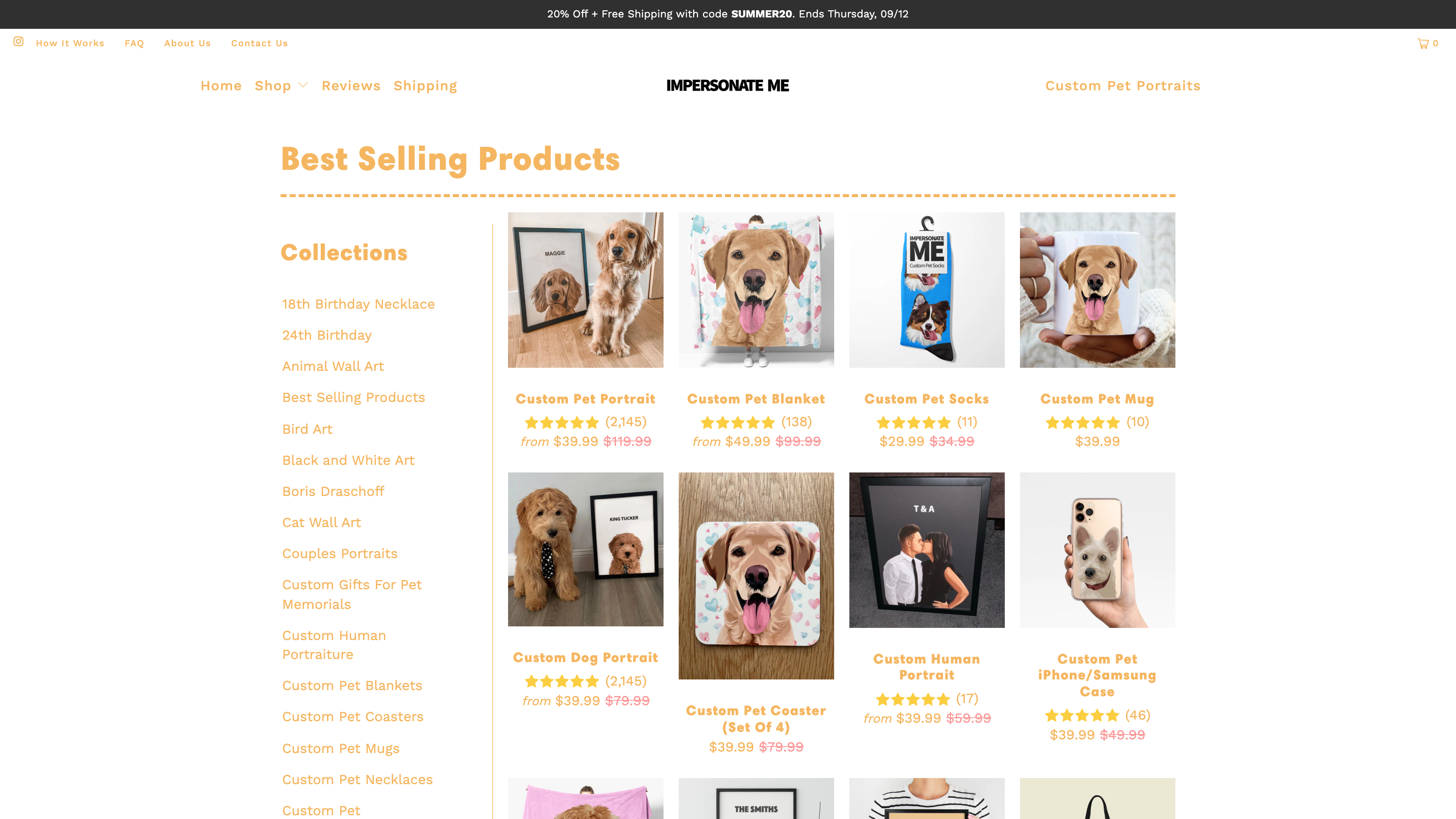 Impersonateme - Order a Portrait Of Your Best Friend Today screenshot