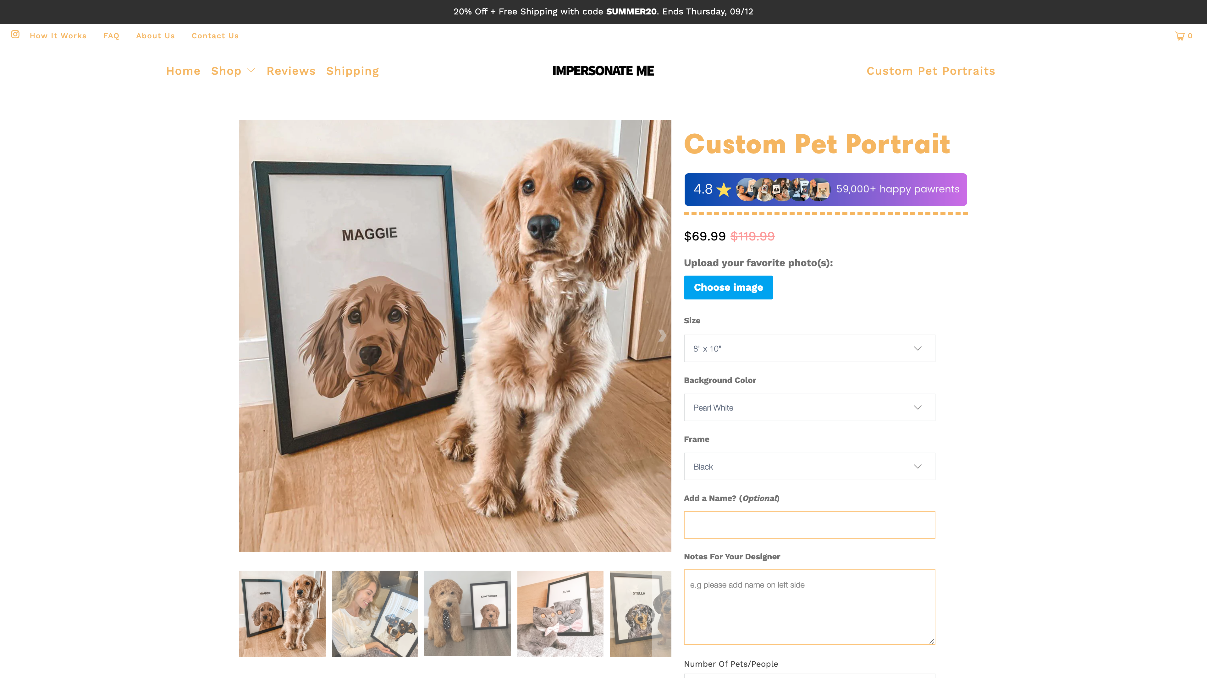 Impersonateme - Order a Portrait Of Your Best Friend Today screenshot 4