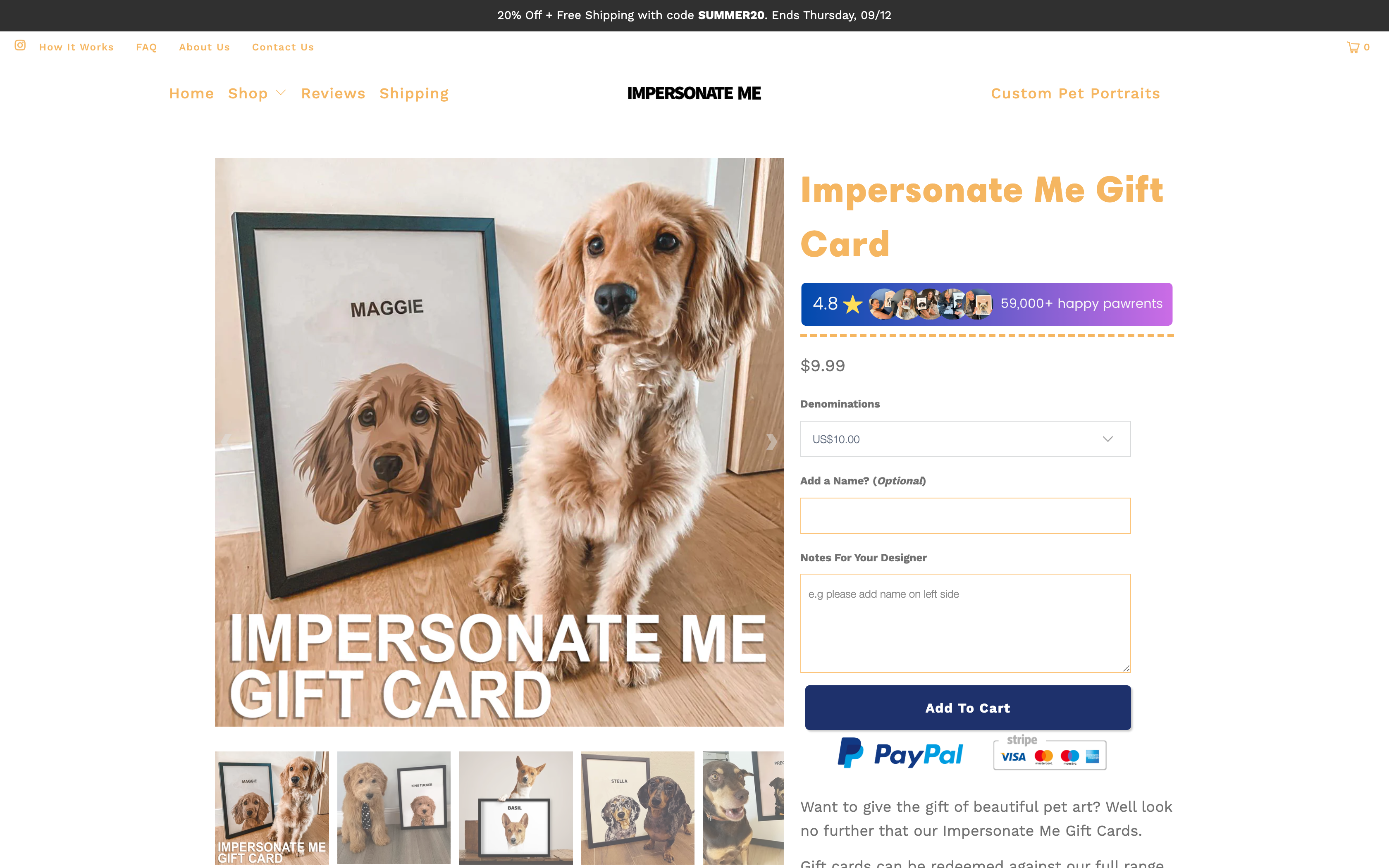Impersonateme - Order a Portrait Of Your Best Friend Today screenshot 5