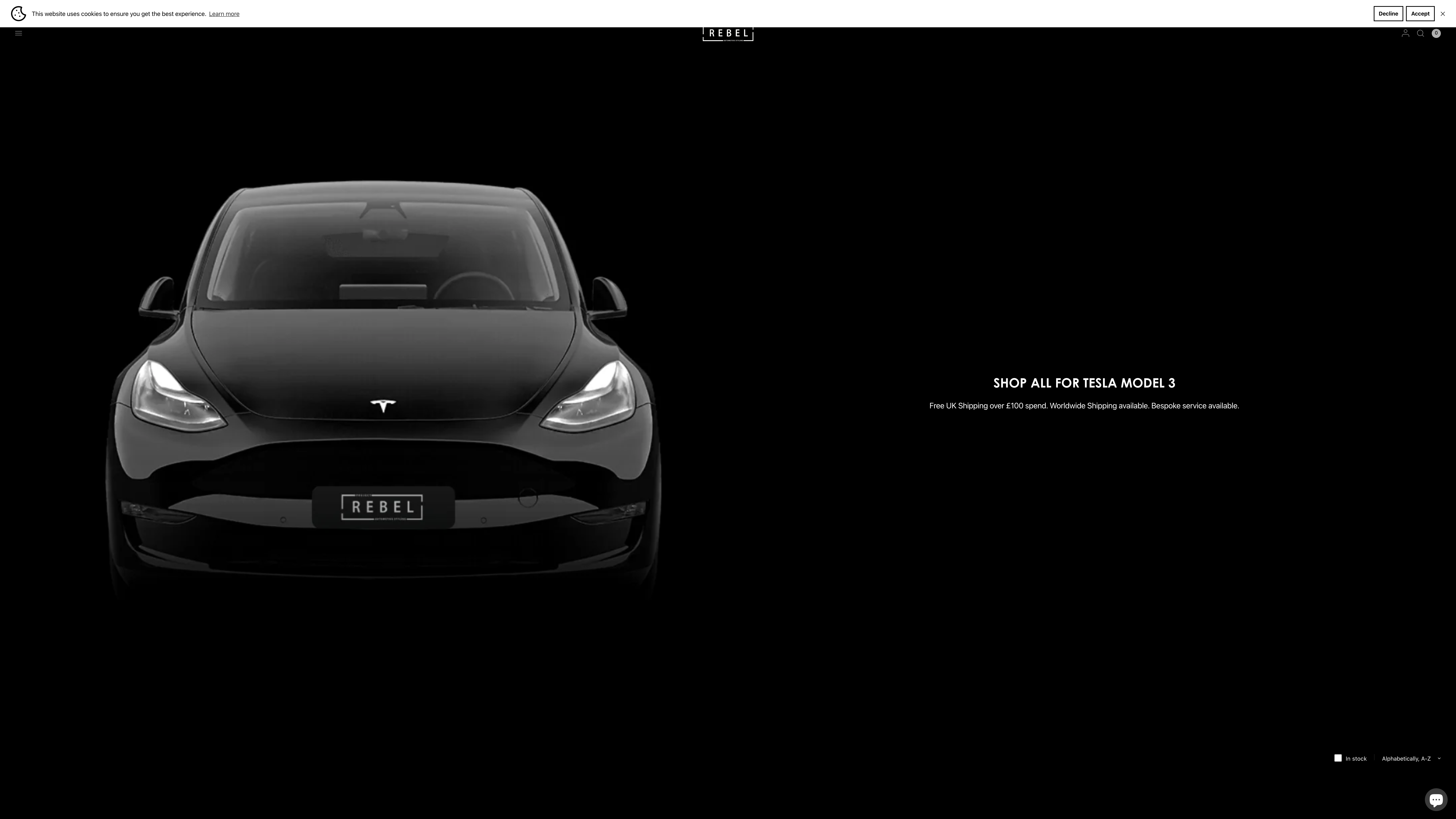 Project - Electronics & Automotive screenshot 2