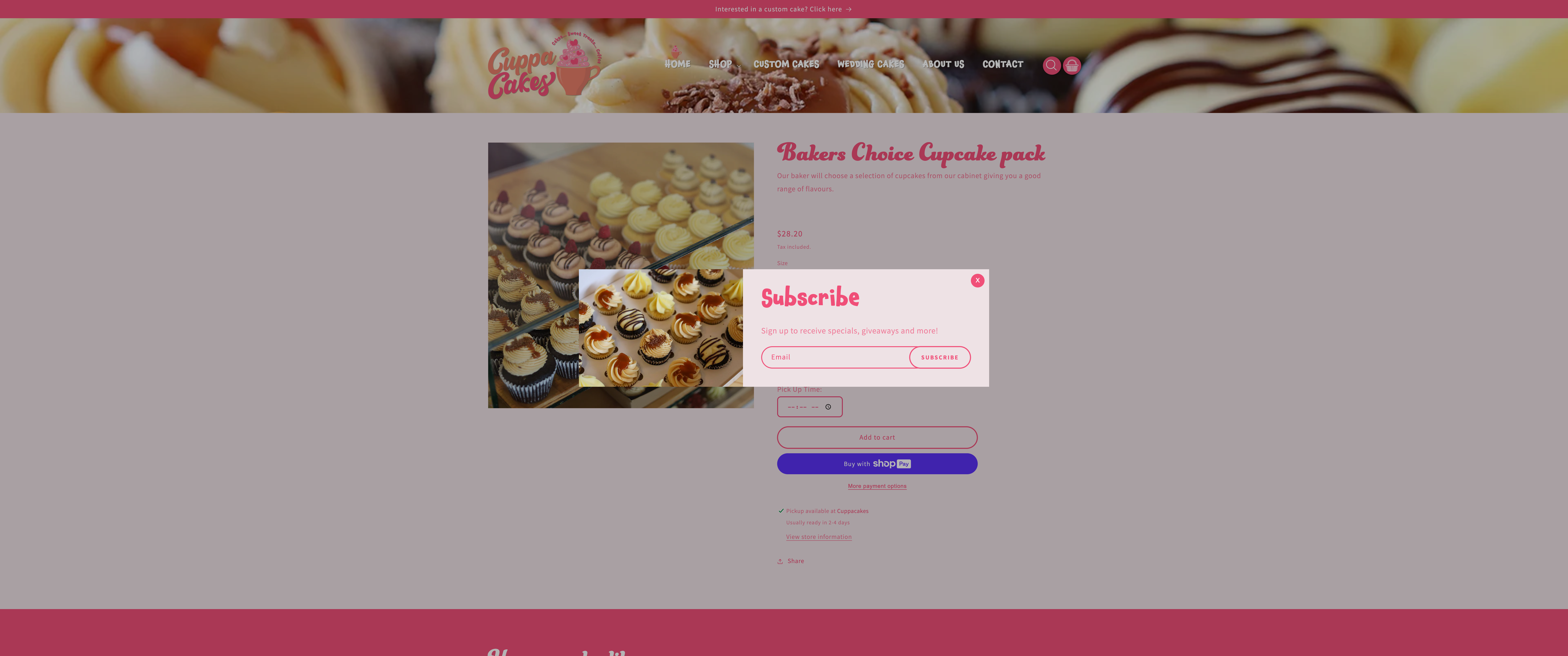 Cuppacakes screenshot 2