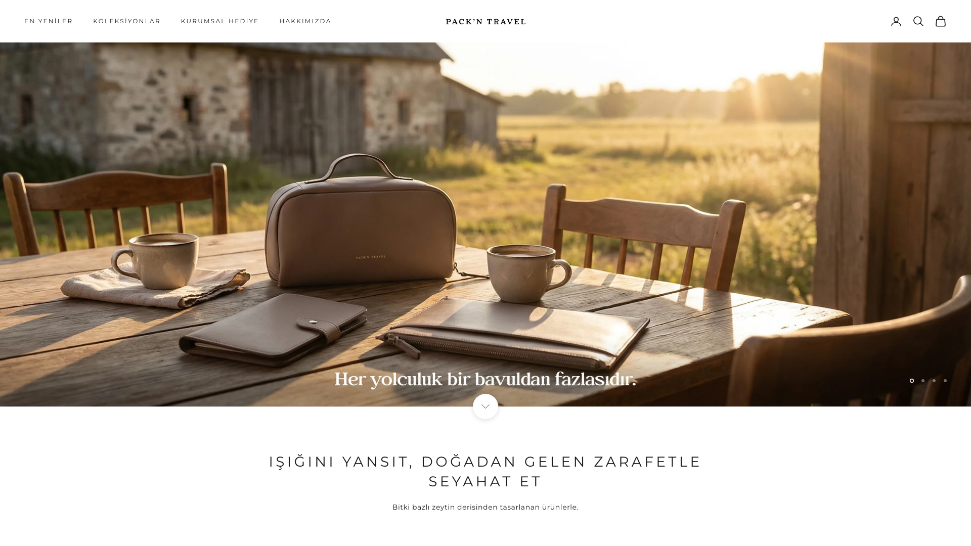 Shopify & Digital Ads for Vegan Luxury Brand Pack'n Travel