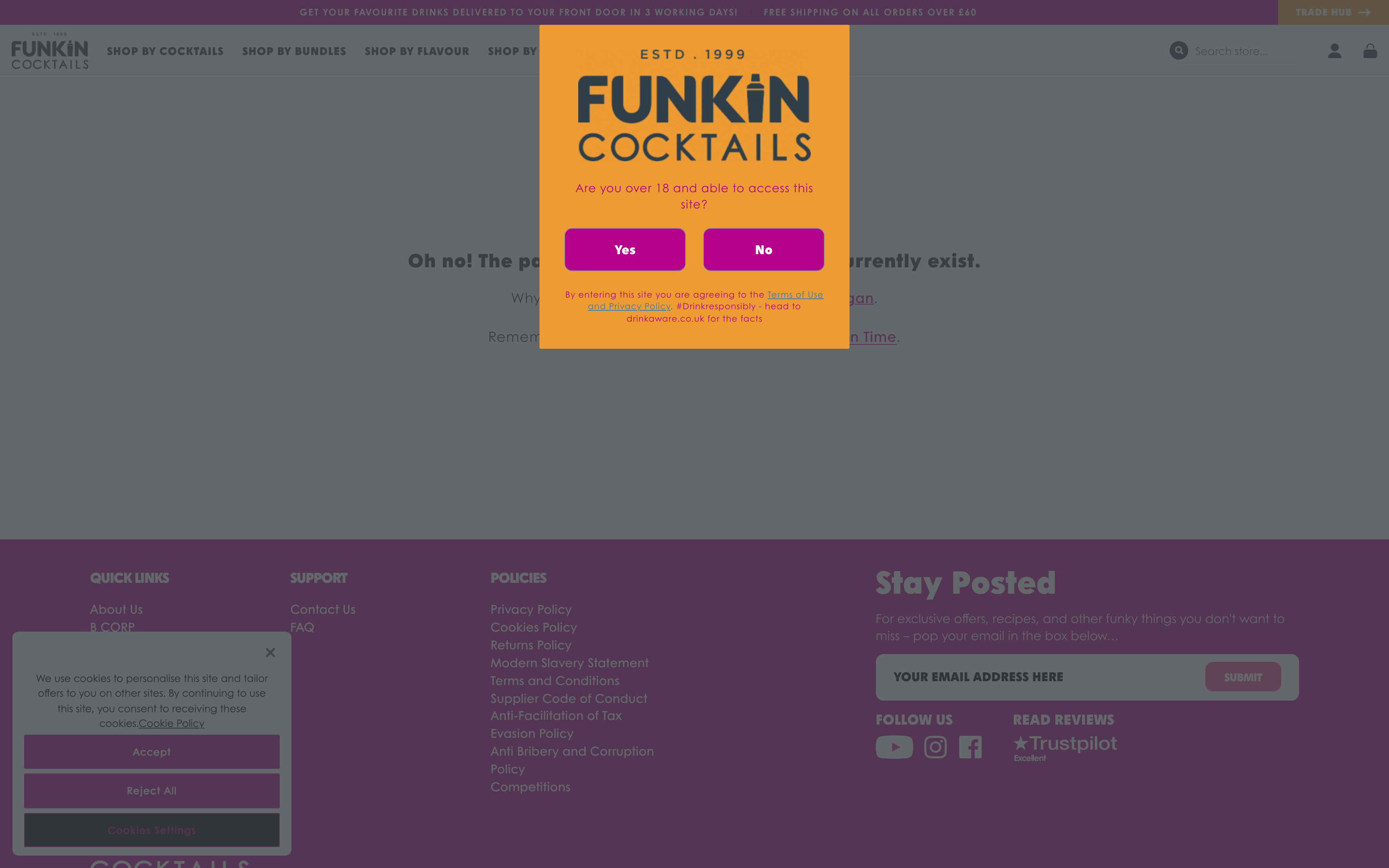 Funkin Cocktails - B2B and Tradehub screenshot 4