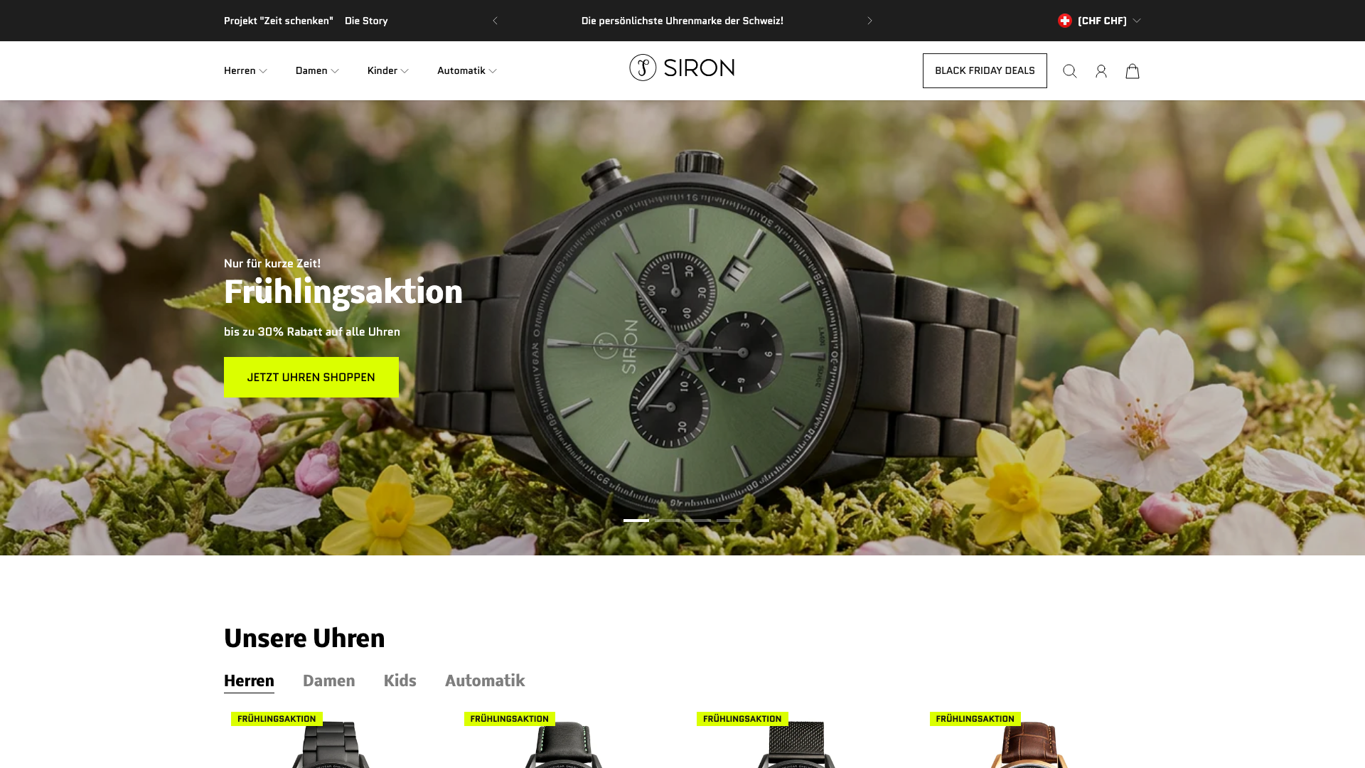 Sironwatches – Swiss Watch Brand