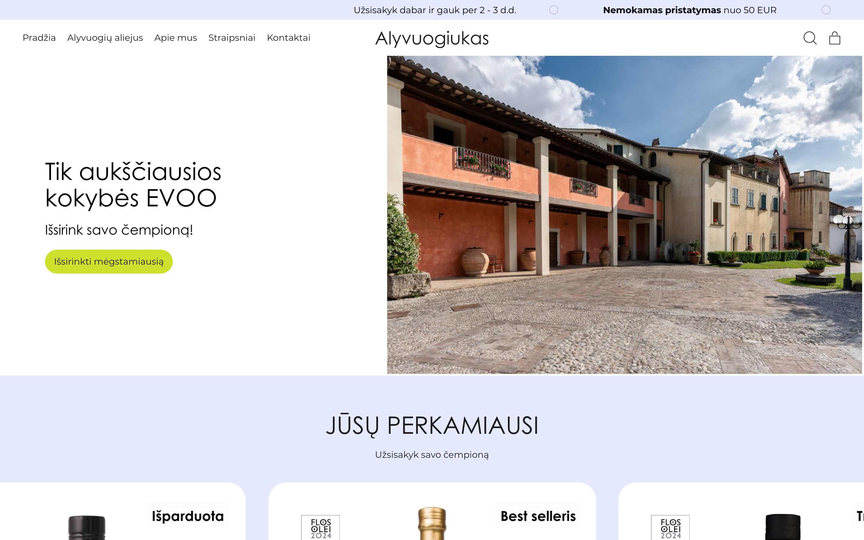 Alyvuogiukas olive oil screenshot 4