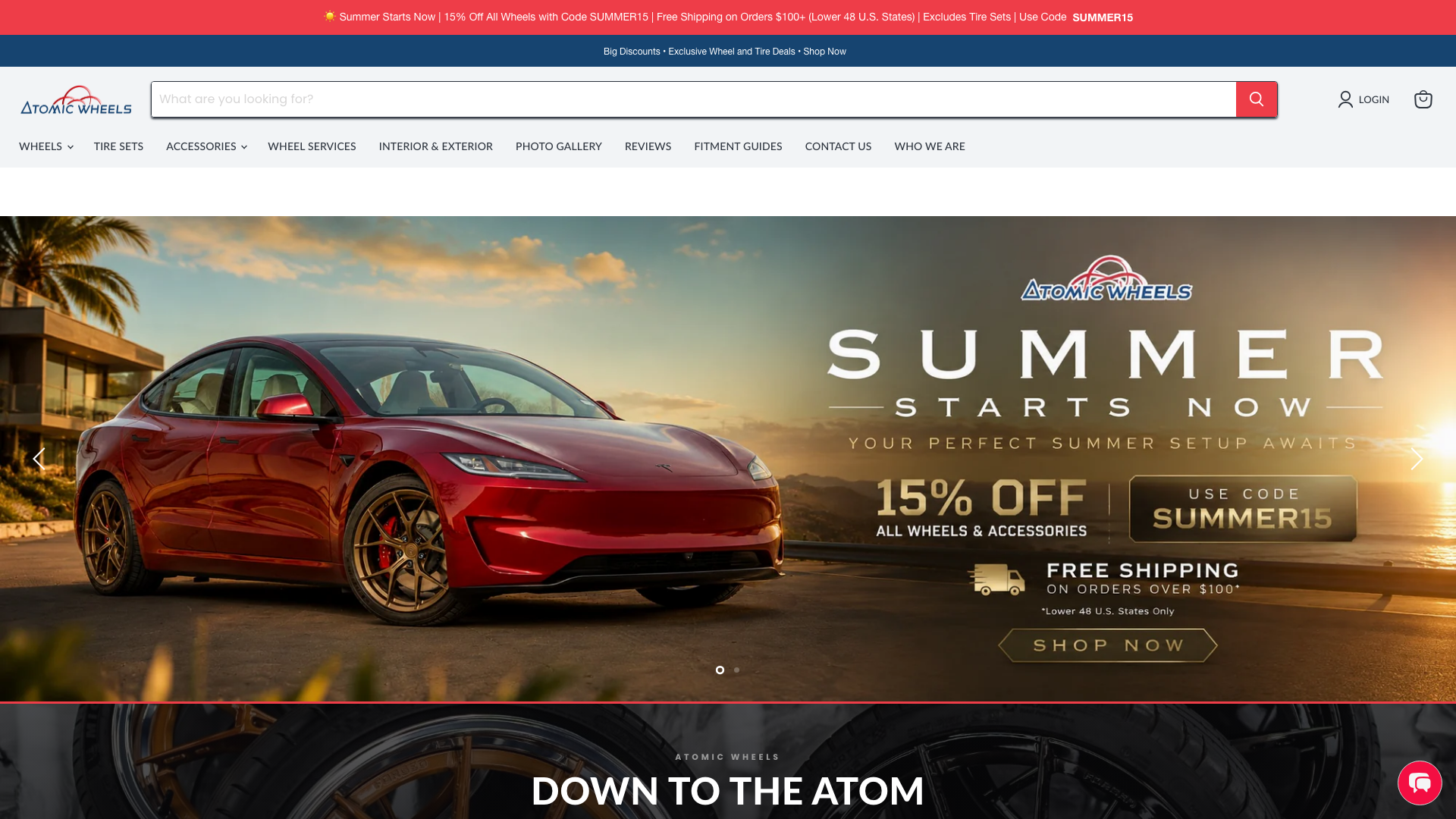 Shopify Store For Forged Wheels Brand in USA