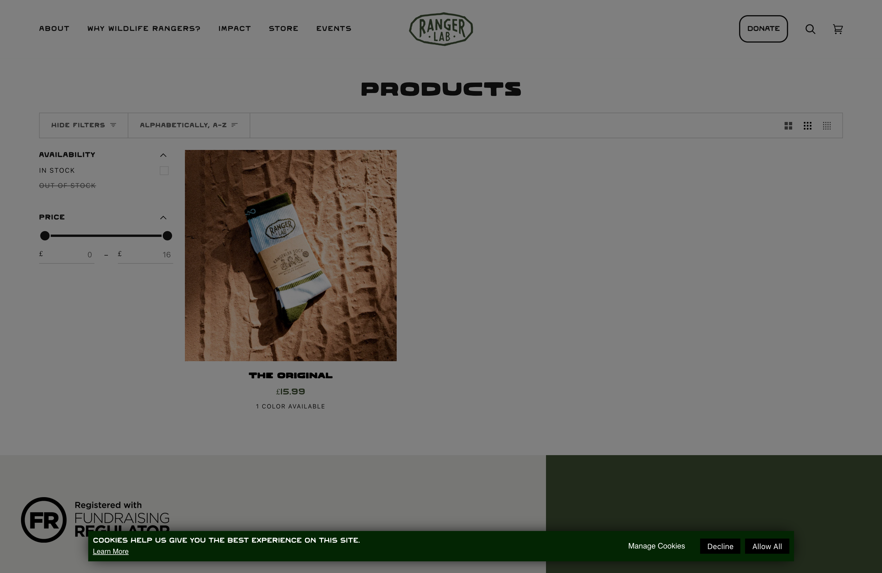 Ranger Lab screenshot 2