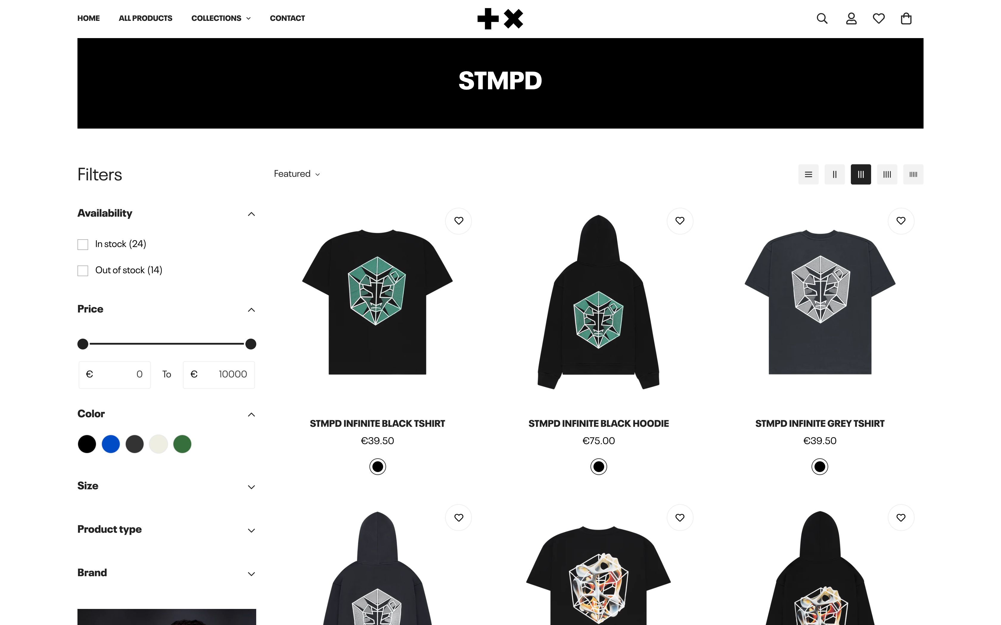 Martin Garrix Shop screenshot