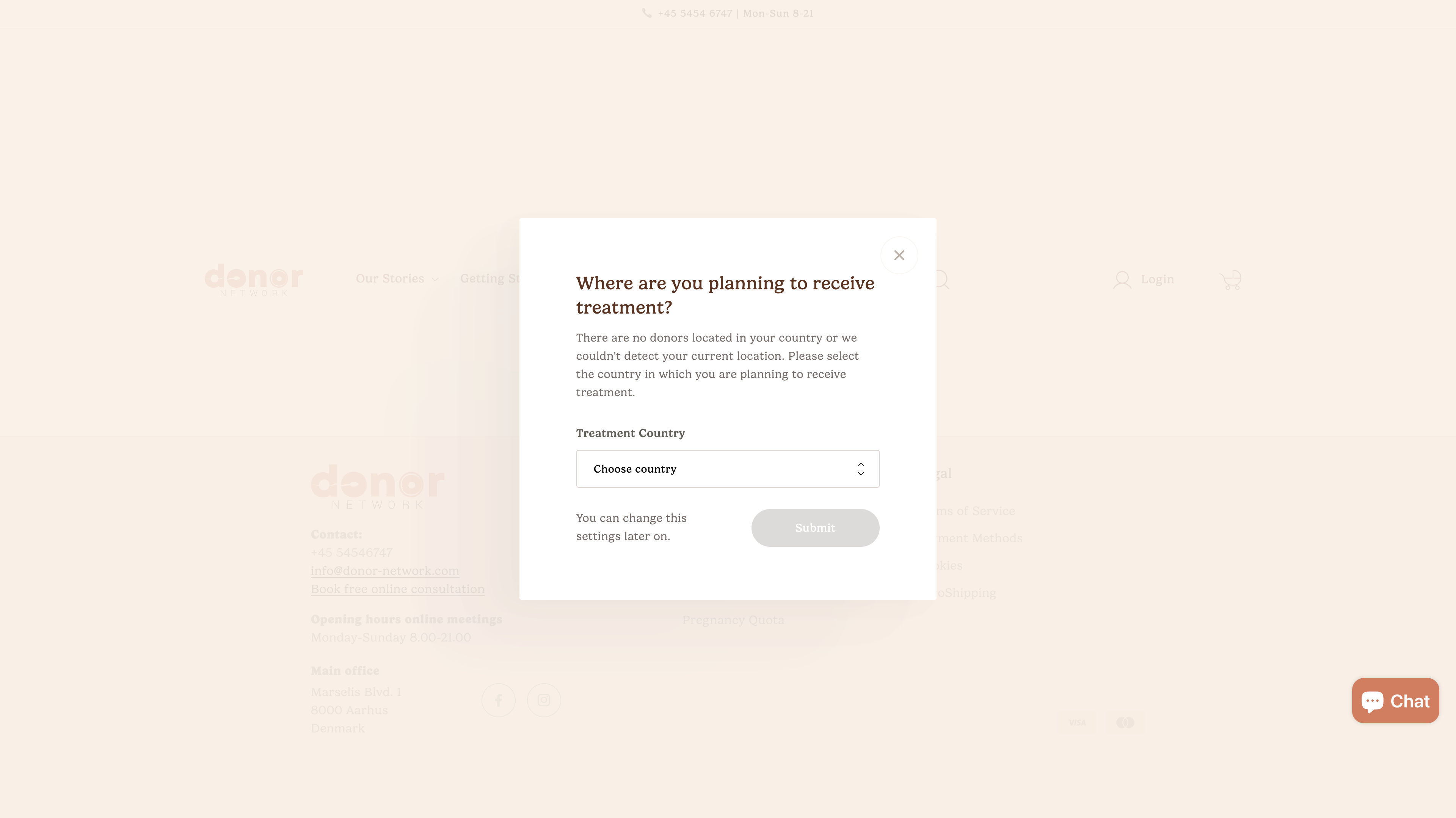 Donor Network screenshot