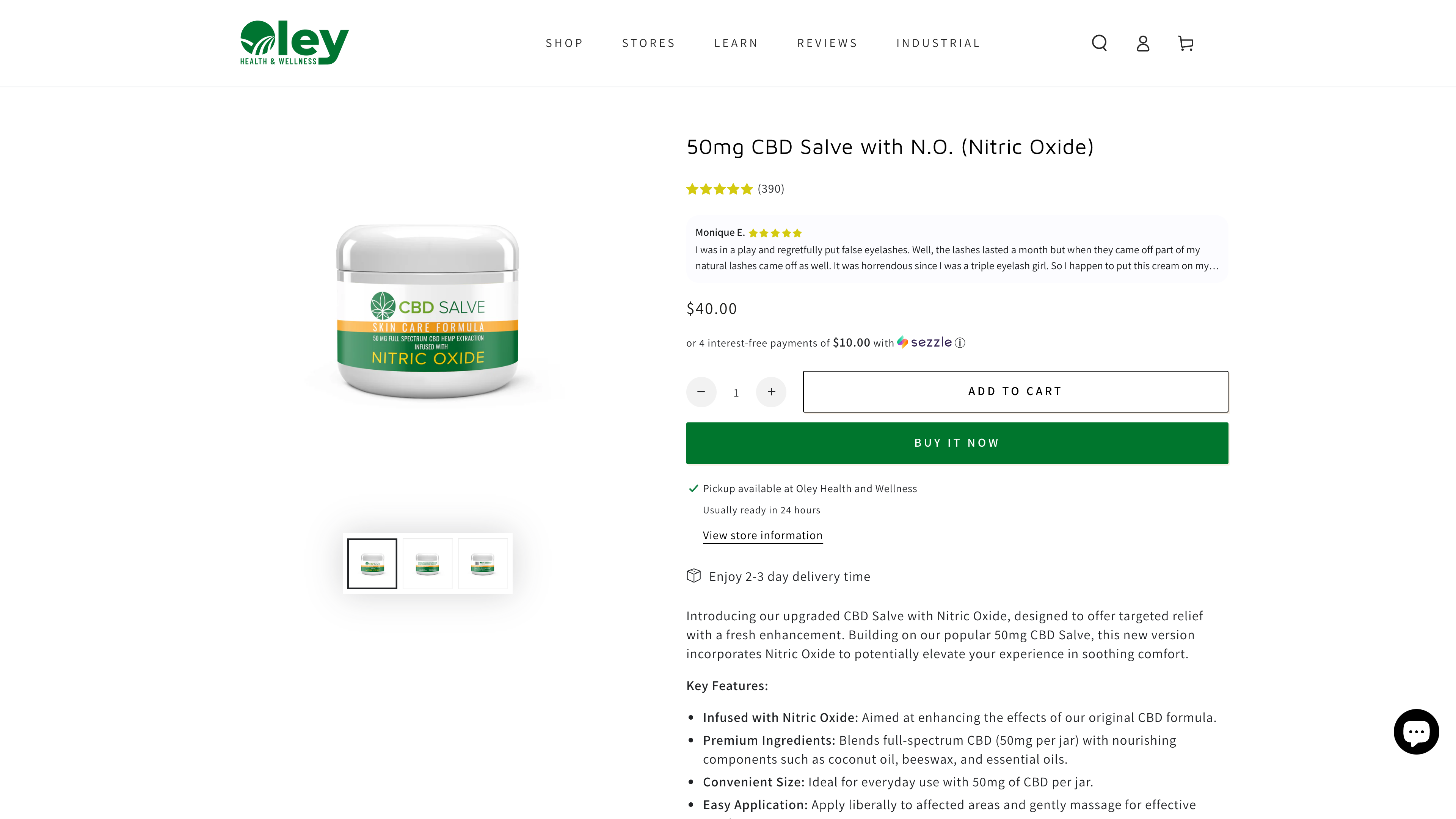 Shopify Website Design & Development for Health and Wellness Store screenshot 6