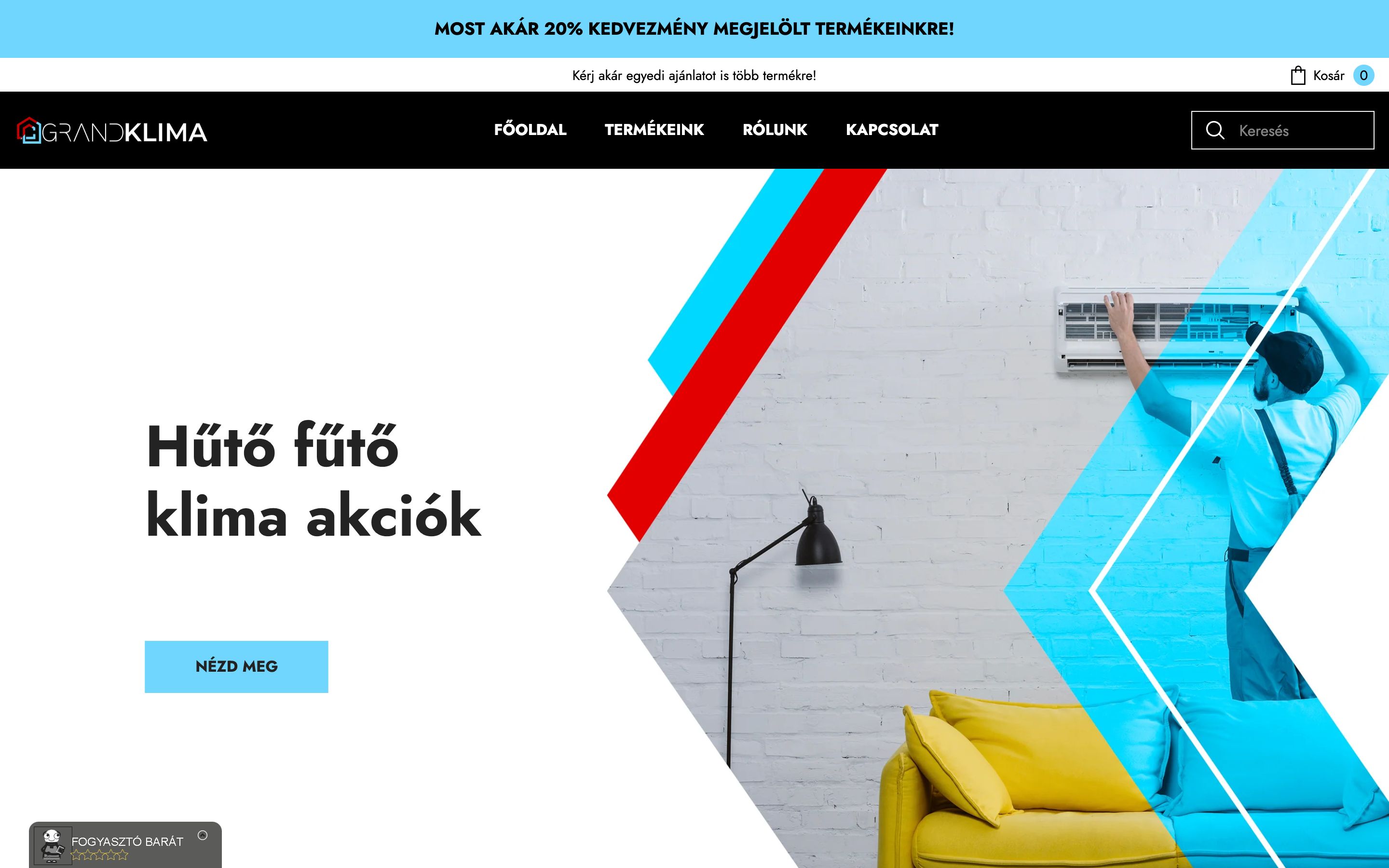 Grandklima.hu screenshot 5