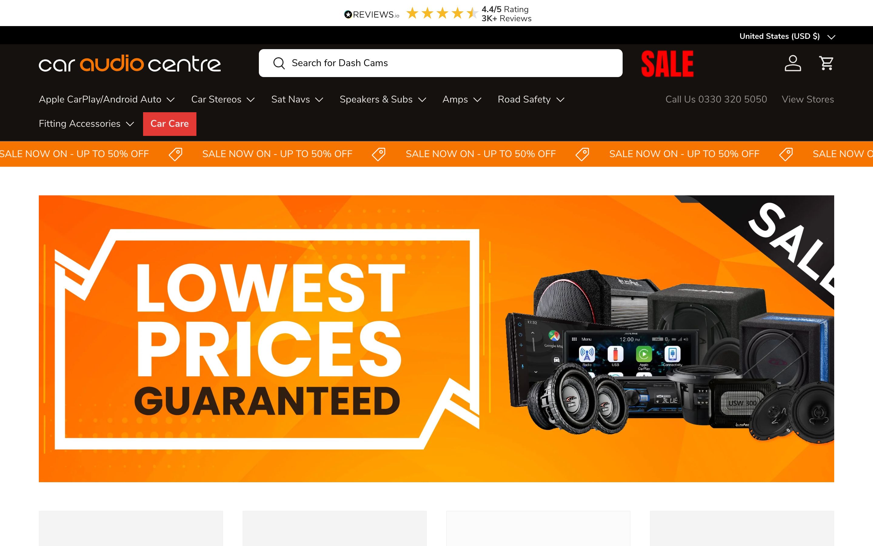 Car Audio Centre - Magento to Shopify screenshot 4