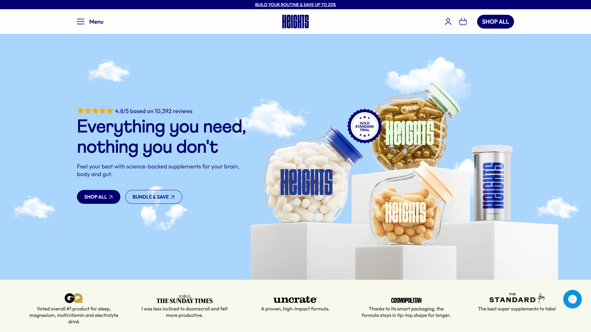 Premium Wellness Shopify Project – Boosting Conversions & Brand Trust screenshot