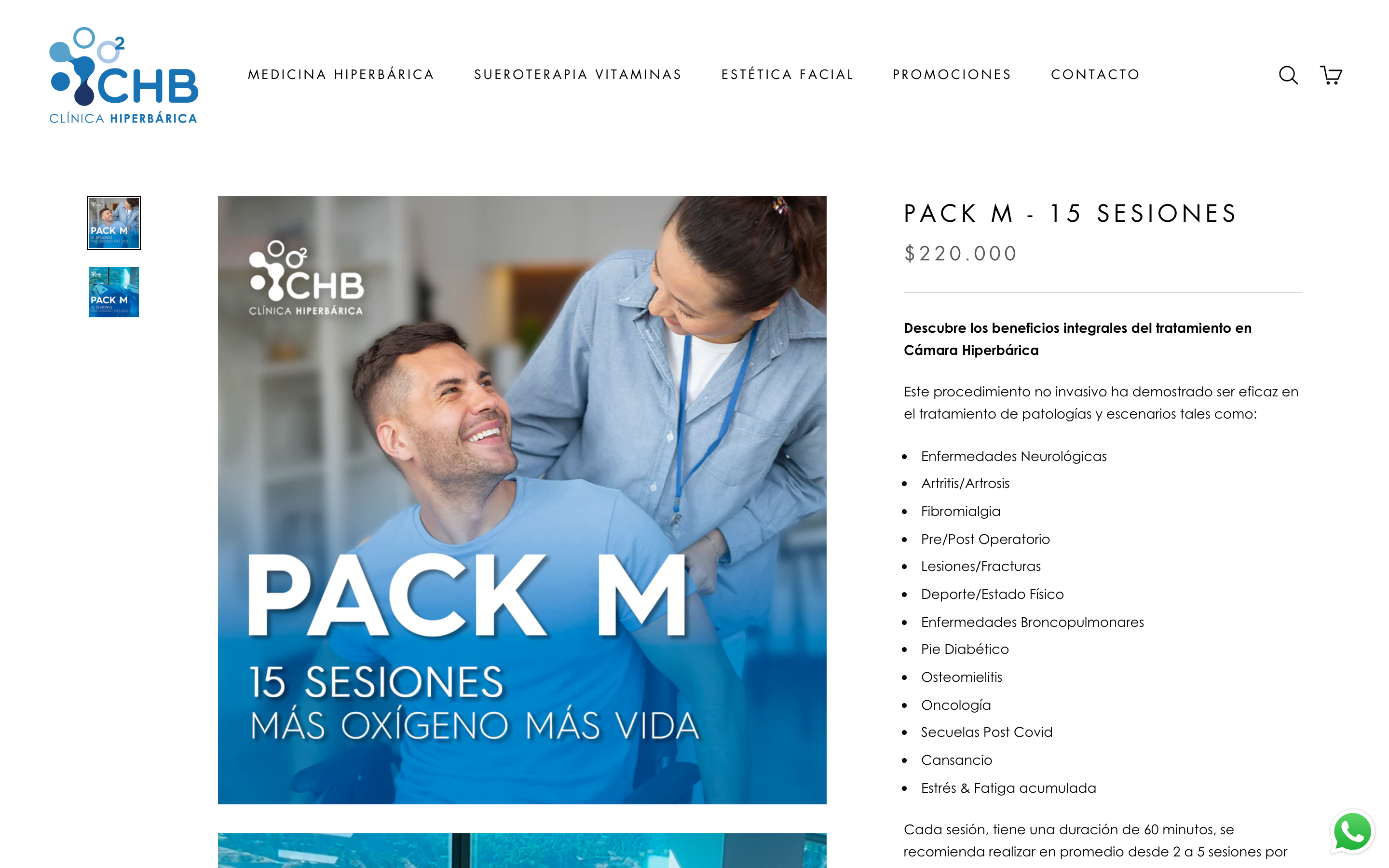 clinica hiperbarica screenshot 6