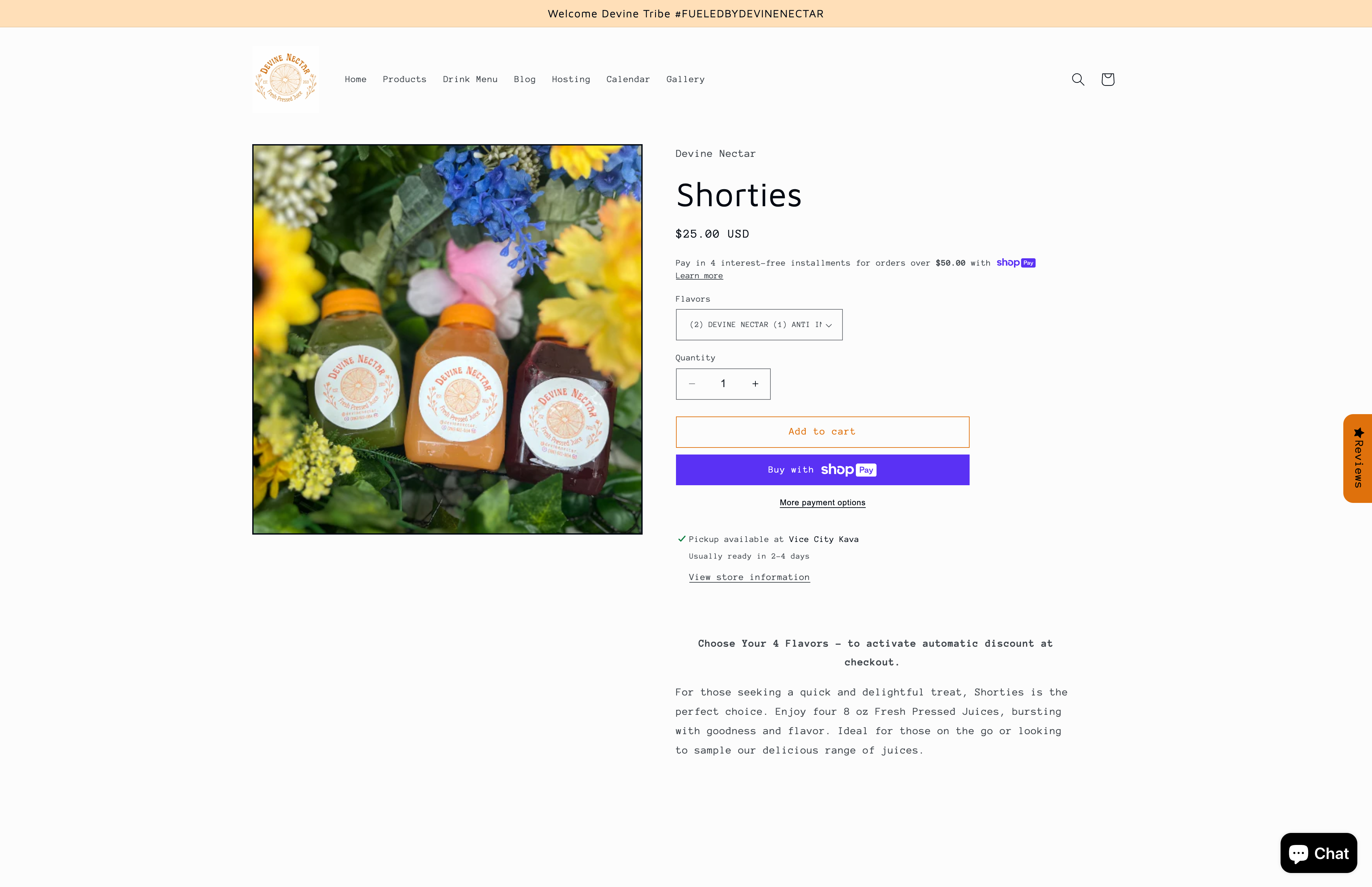 Fresh Pressed Juice Company screenshot 3