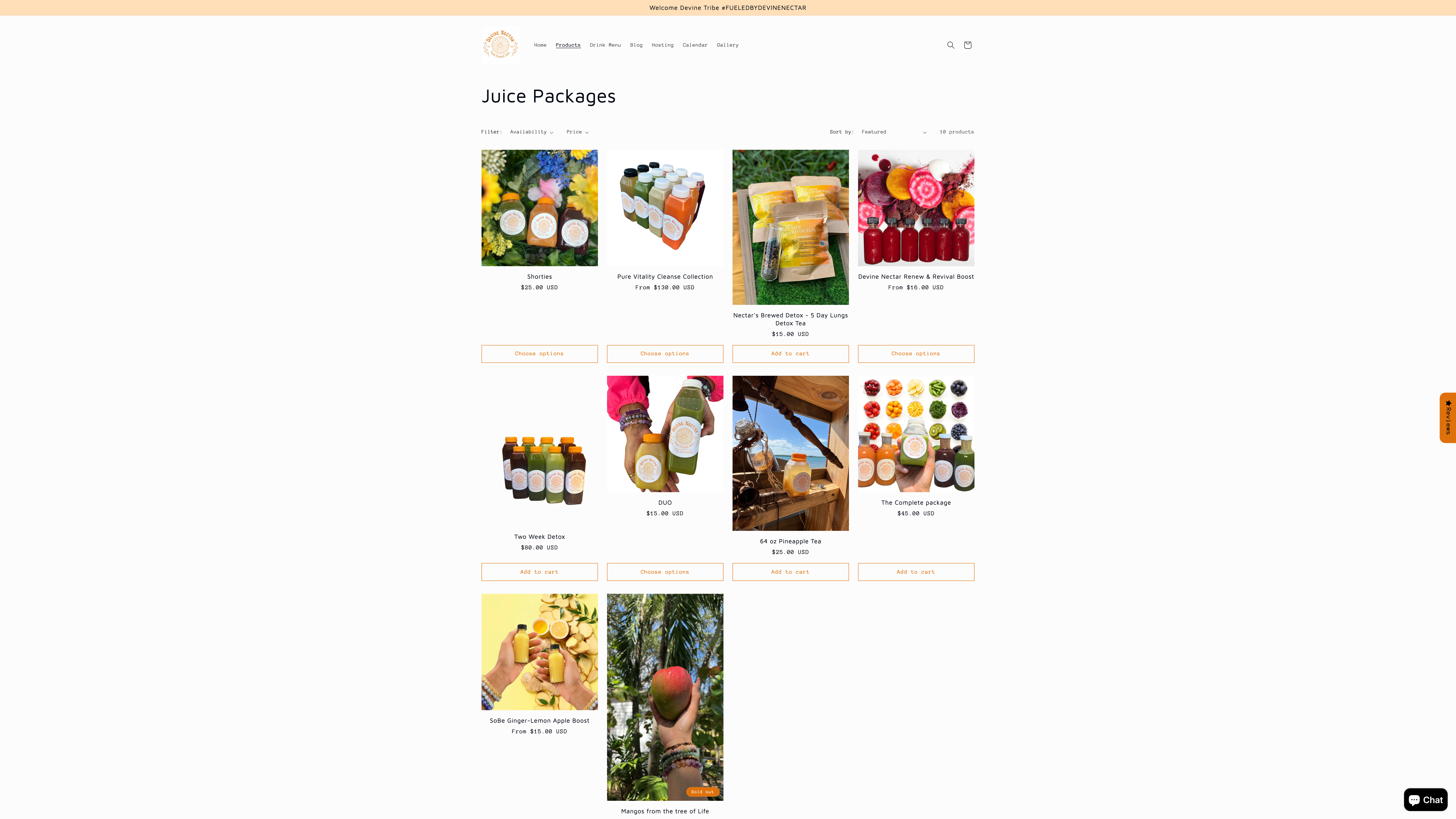 Fresh Pressed Juice Company screenshot