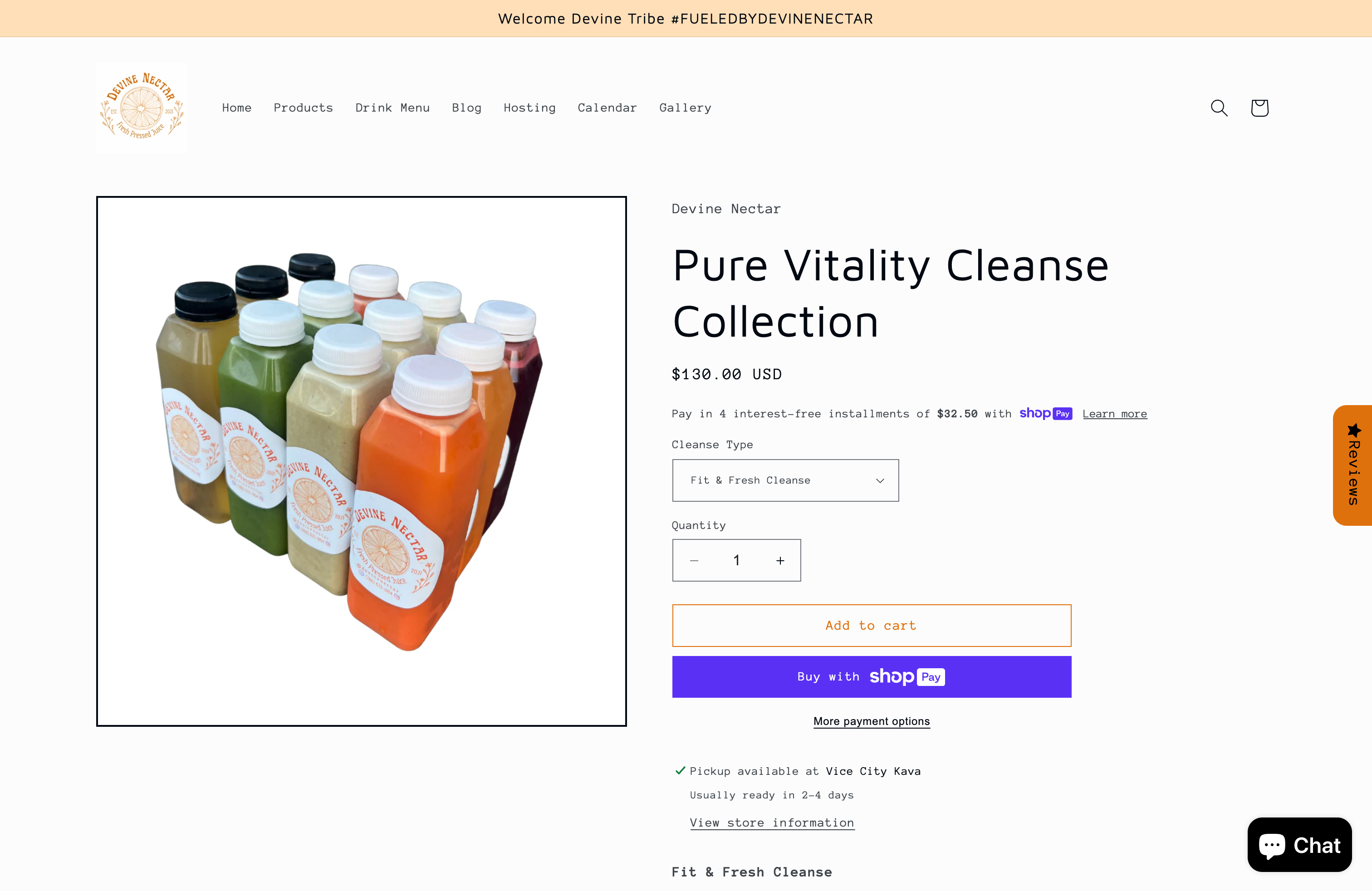Fresh Pressed Juice Company screenshot 2