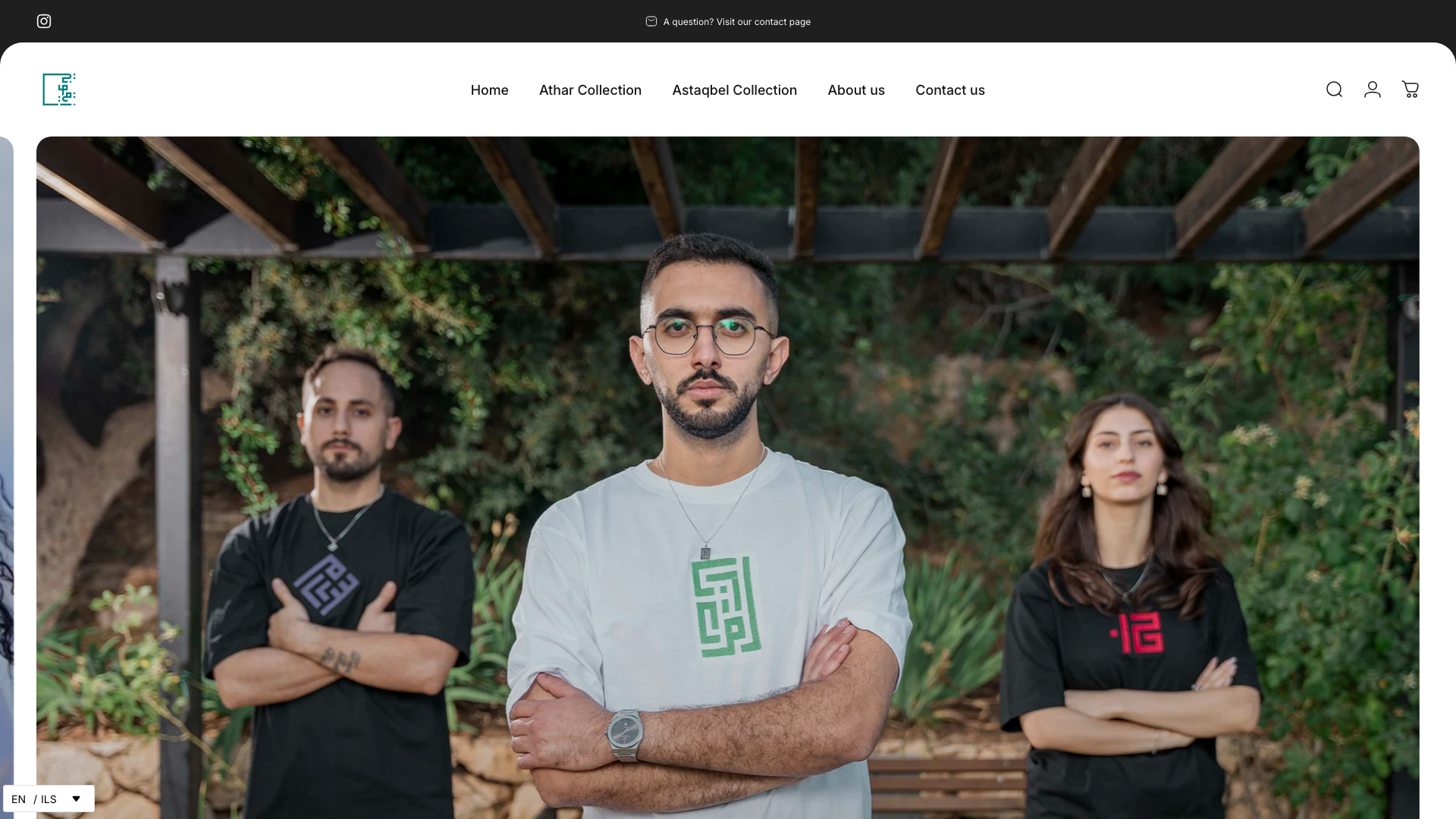 Nervana Collection | Clothing brand screenshot