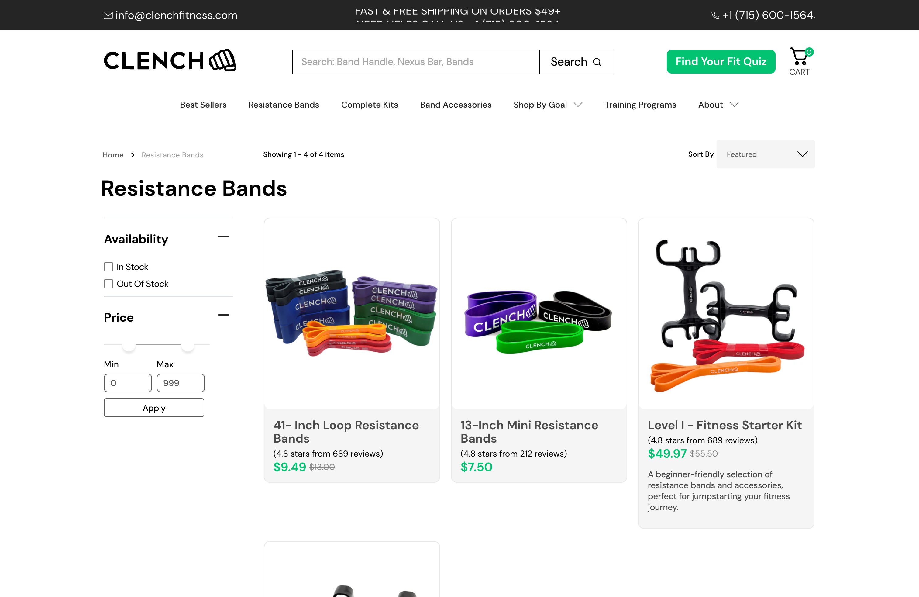 Clench Fitness screenshot 2