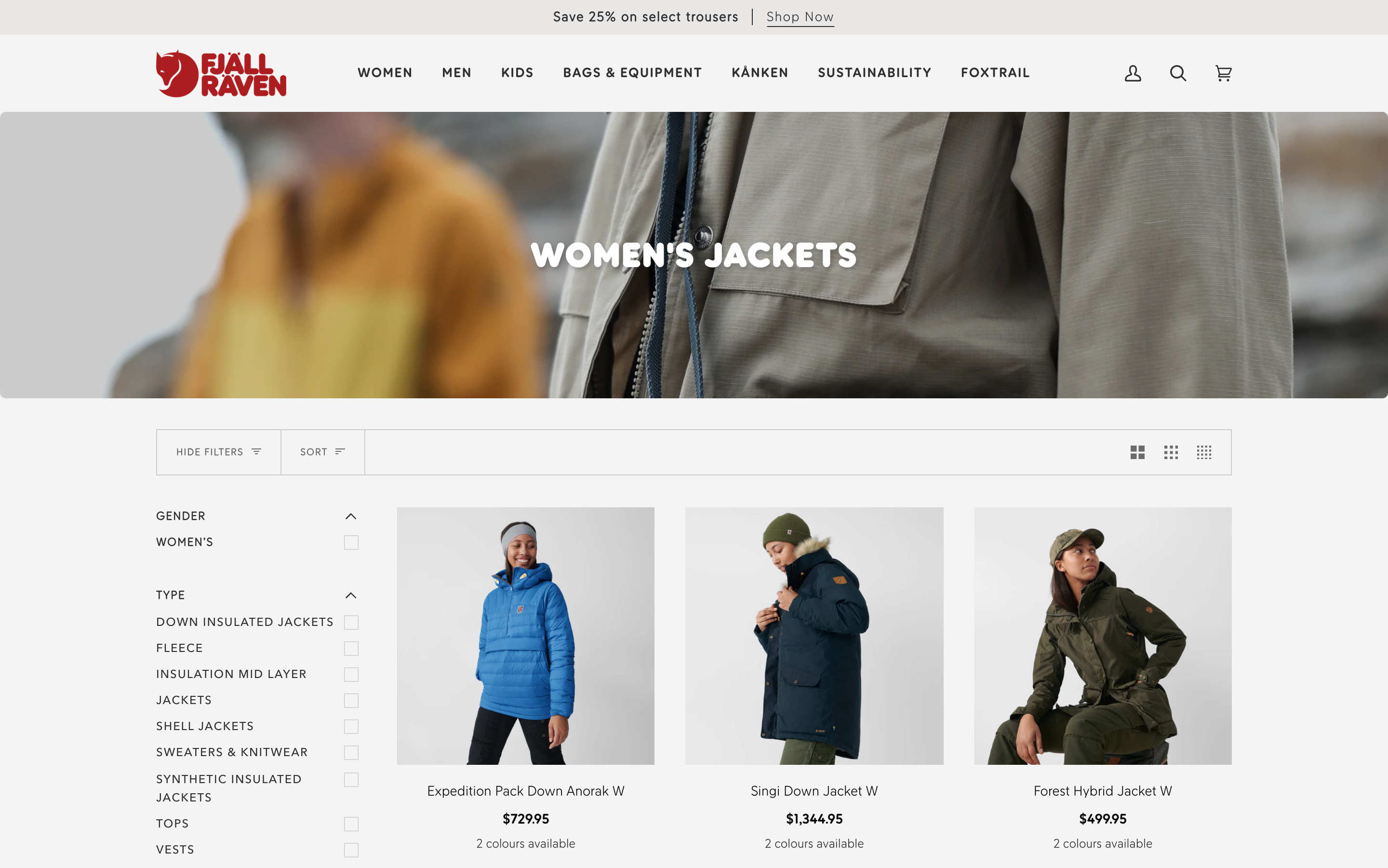 Fjällräven Australia screenshot 6