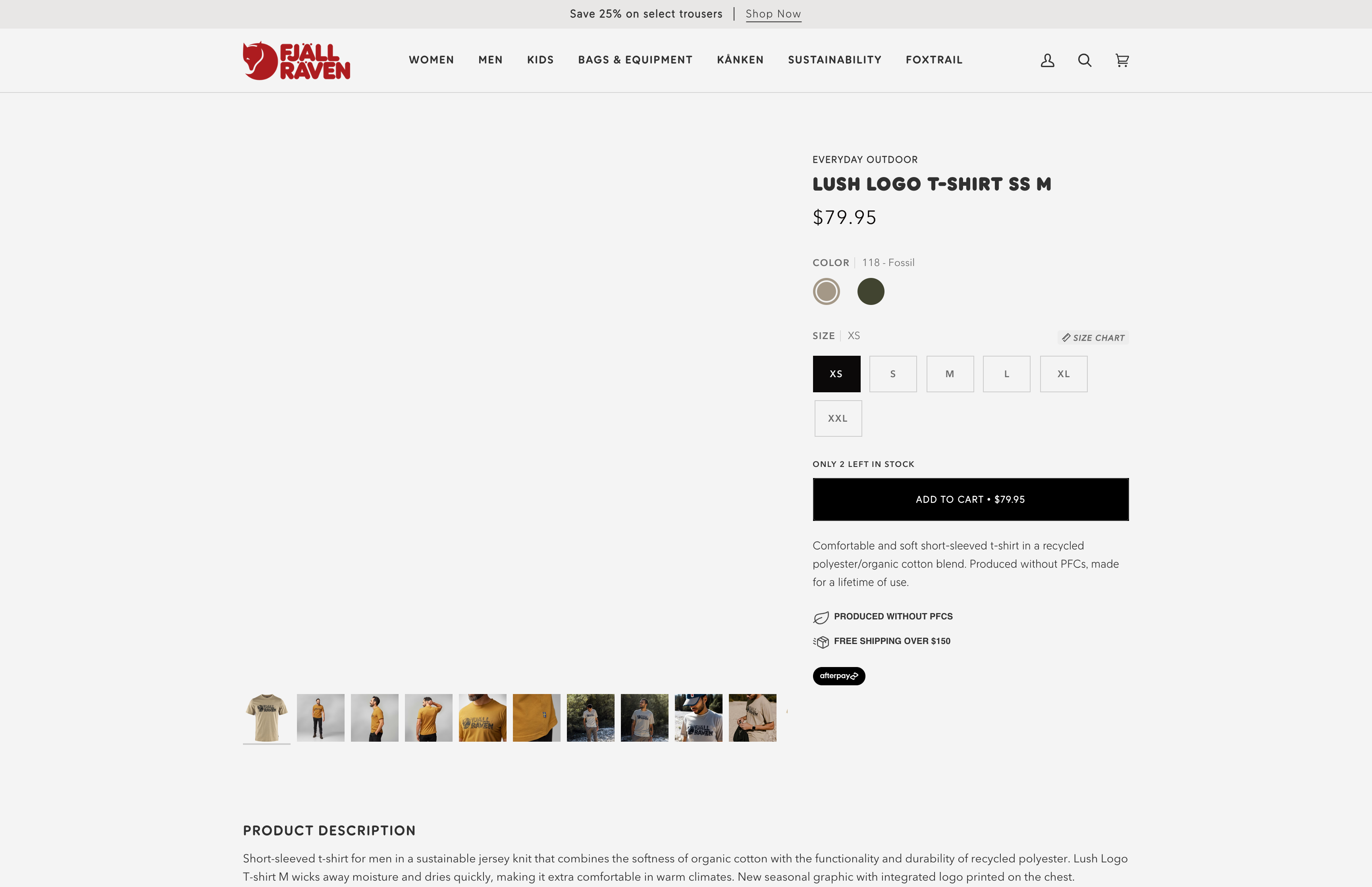 Fjällräven Australia screenshot 4