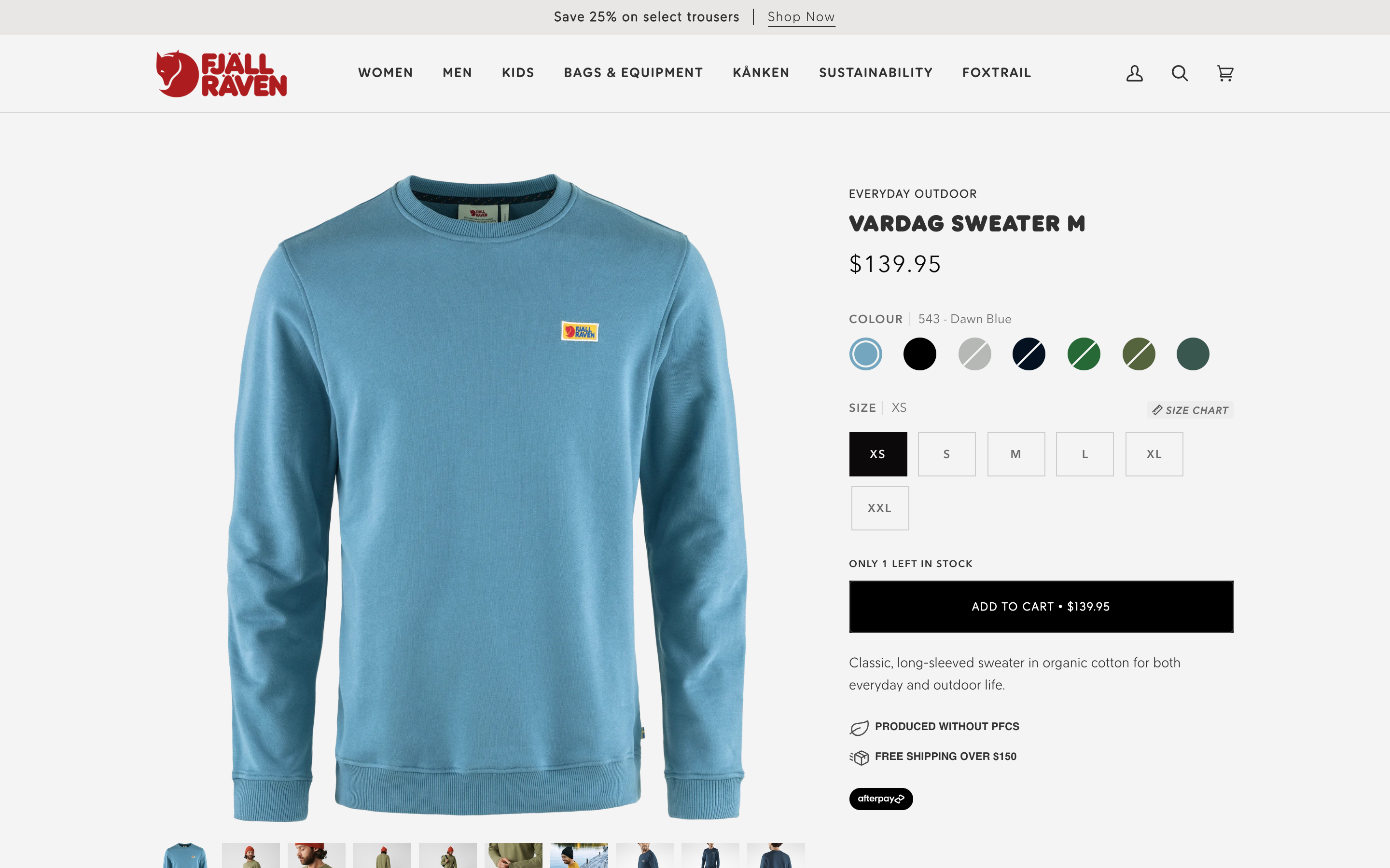 Fjällräven Australia screenshot 5