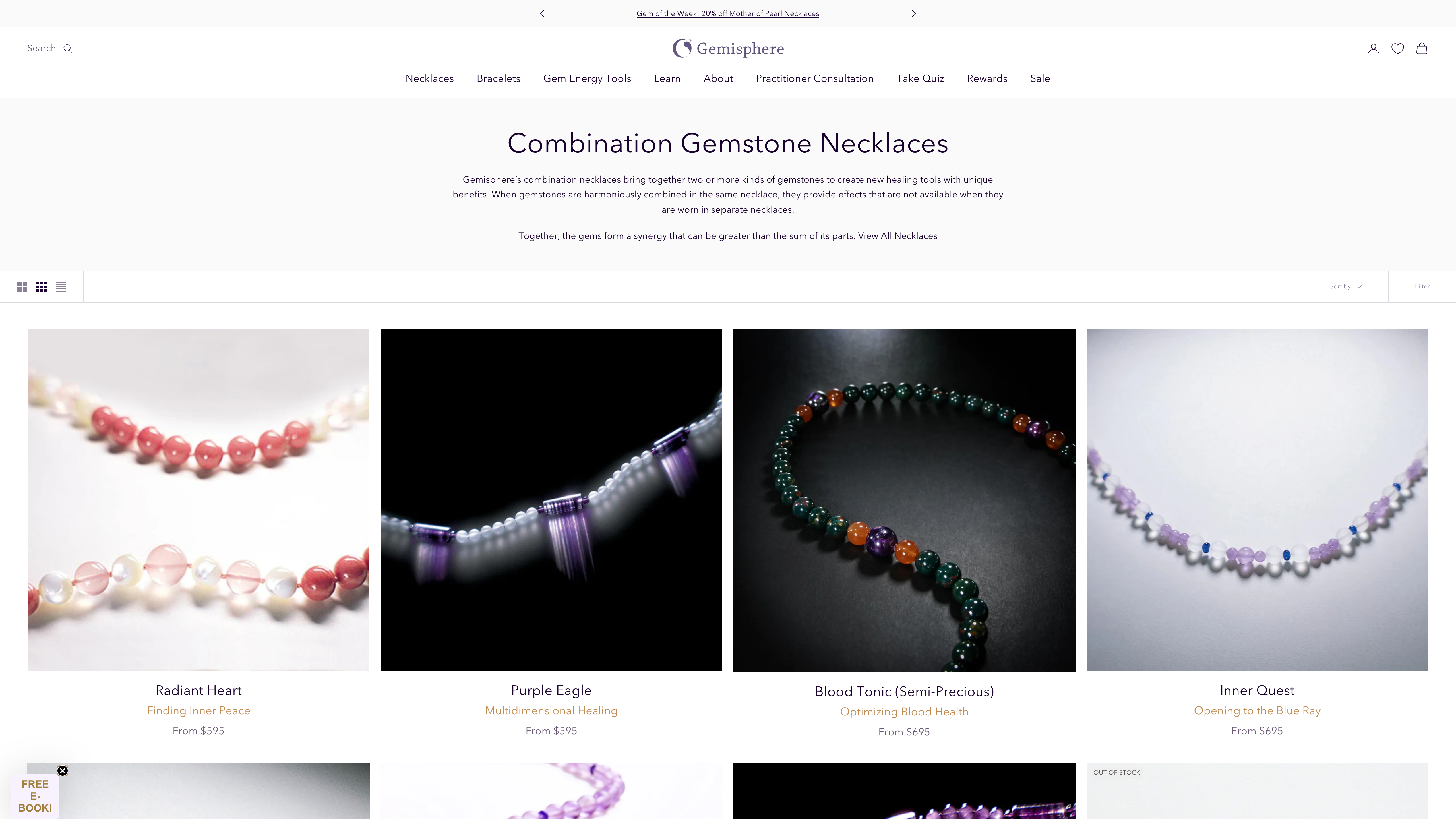 GEMISPHERE (Shopify Plus + Klaviyo + Typeform Quiz) screenshot 2