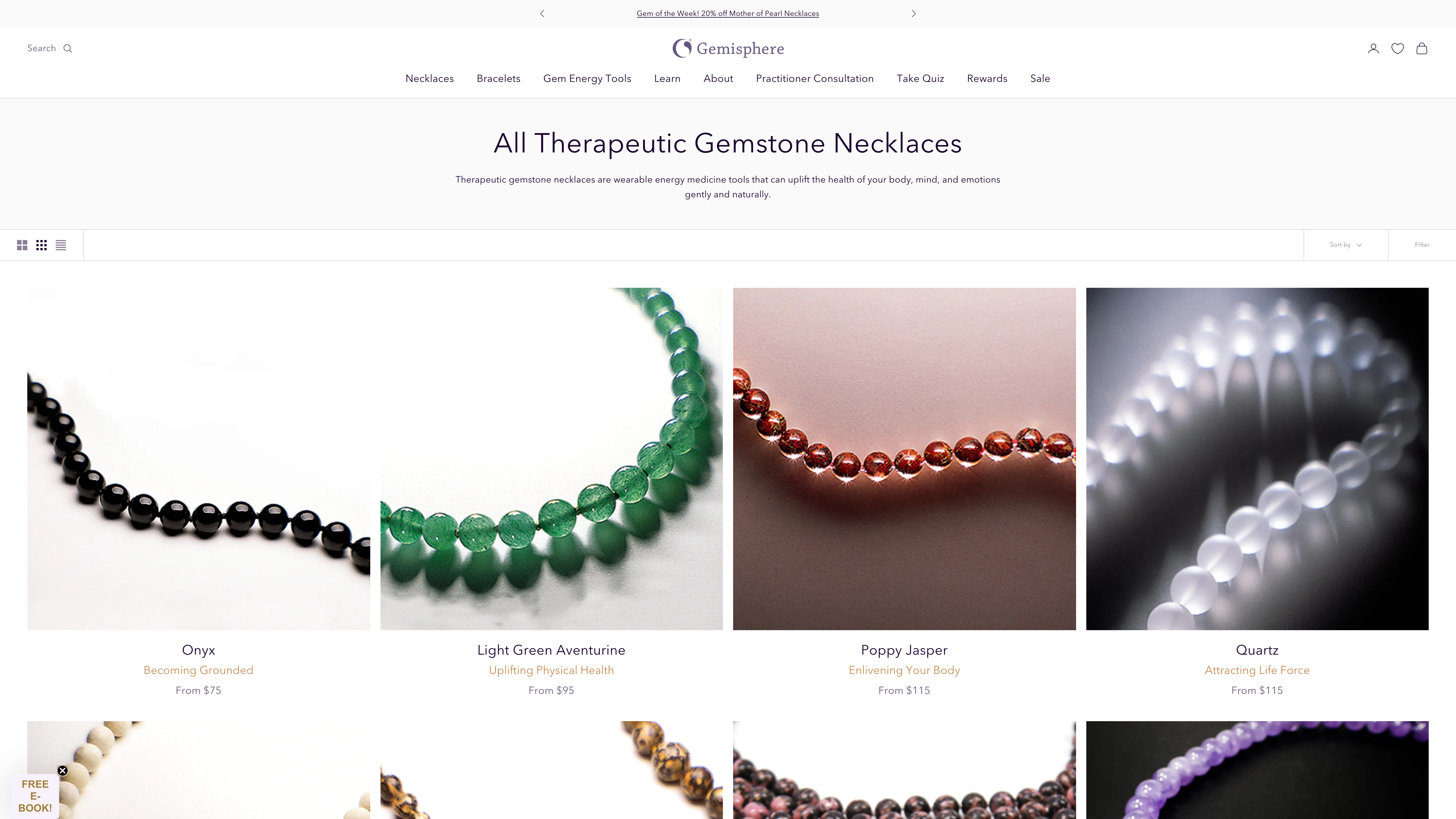 GEMISPHERE (Shopify Plus + Klaviyo + Typeform Quiz) screenshot 3