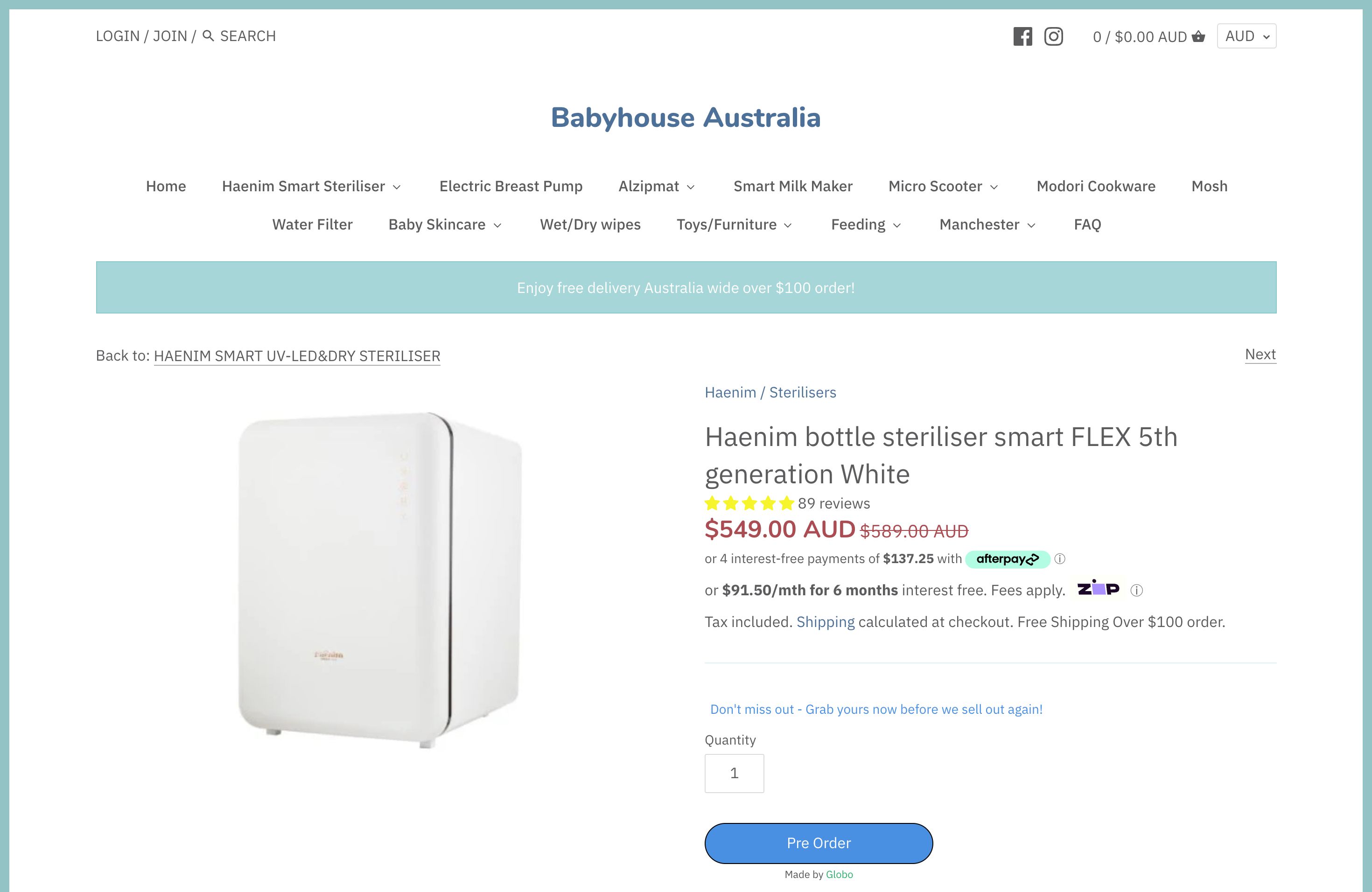 Google Ads for Baby House Australia  screenshot 4