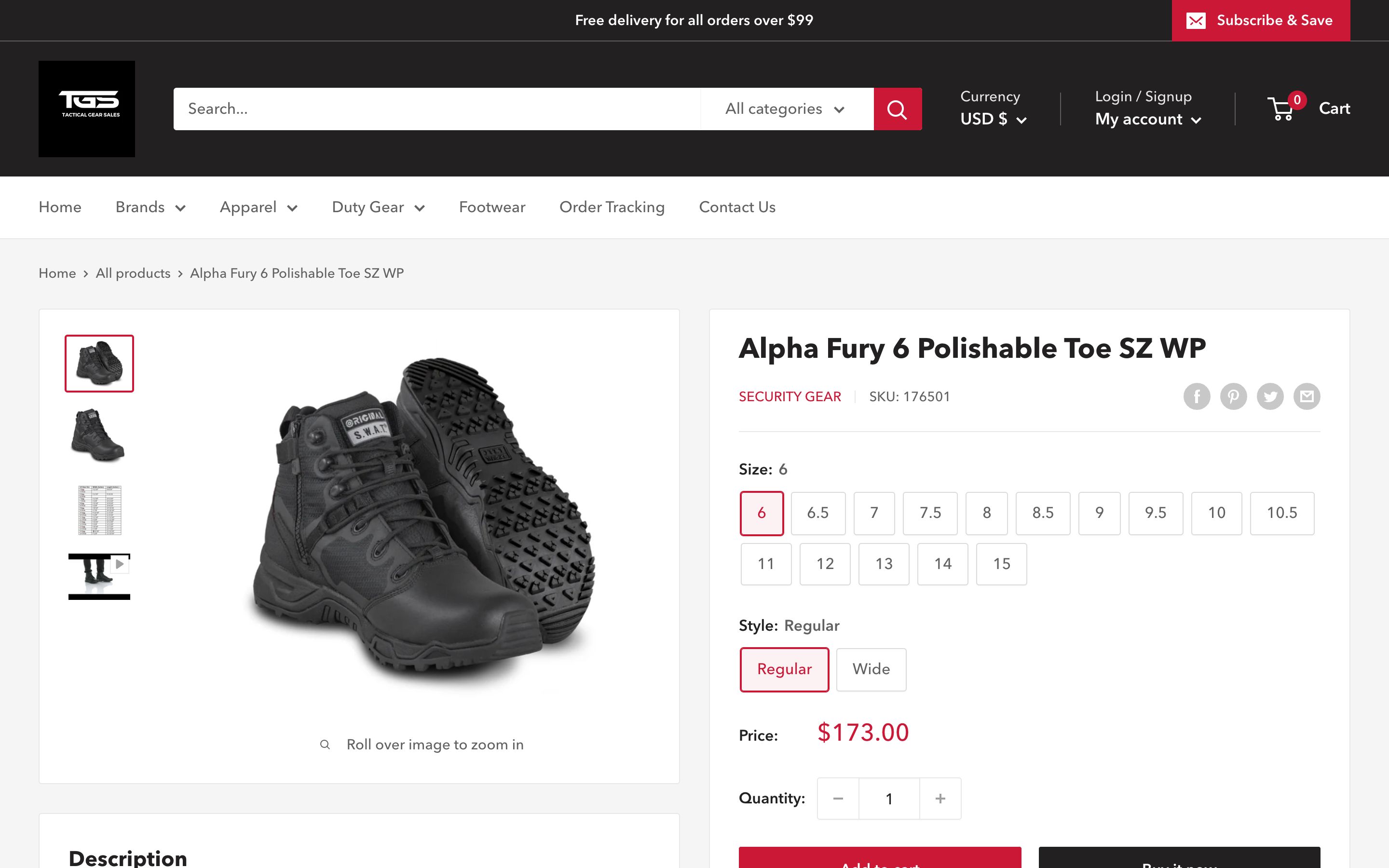 Tactical Gear sales - Security Gear screenshot 4