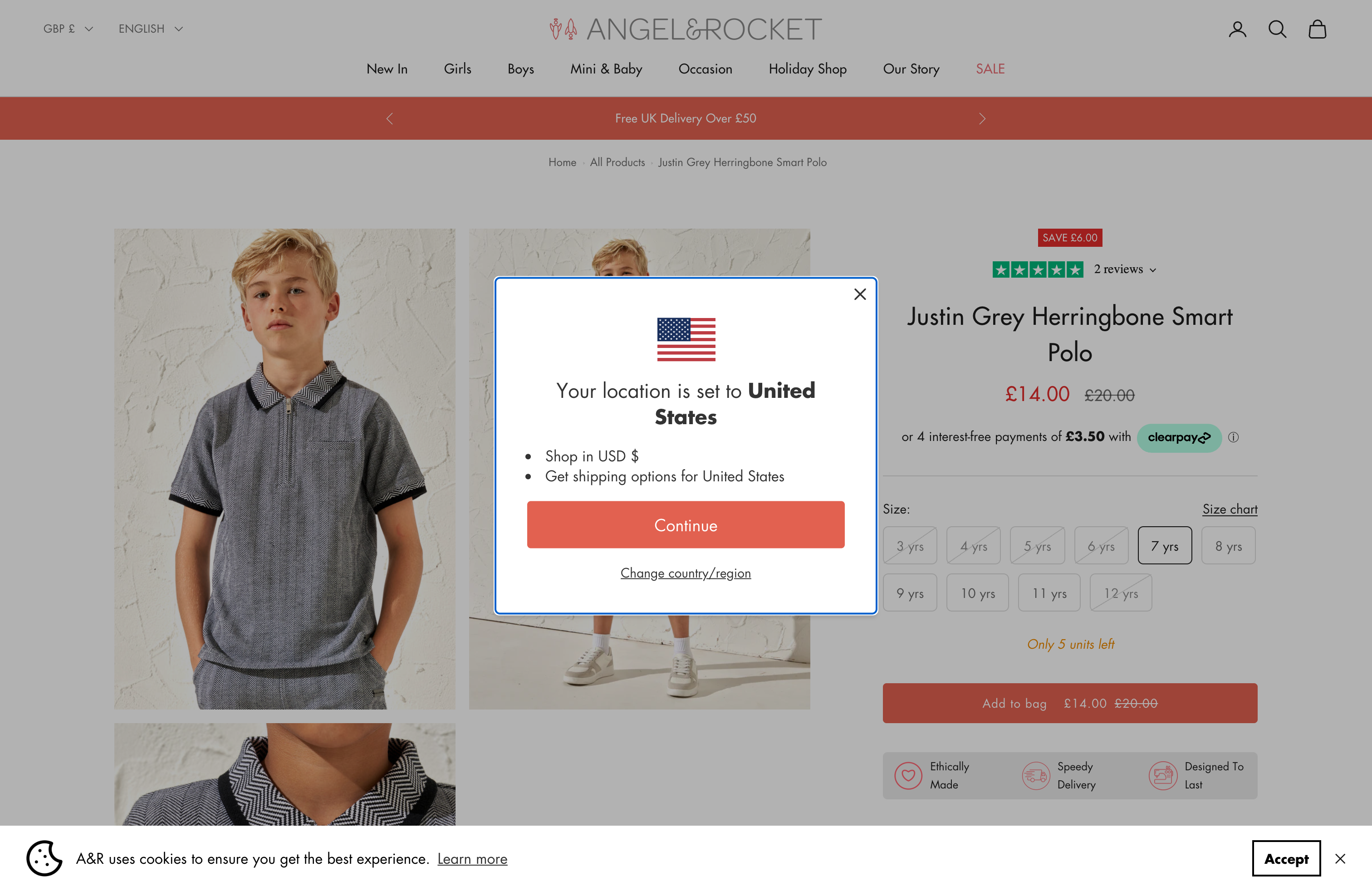 Angel & Rocket: WooCommerce to Shopify Migration and Build screenshot 3
