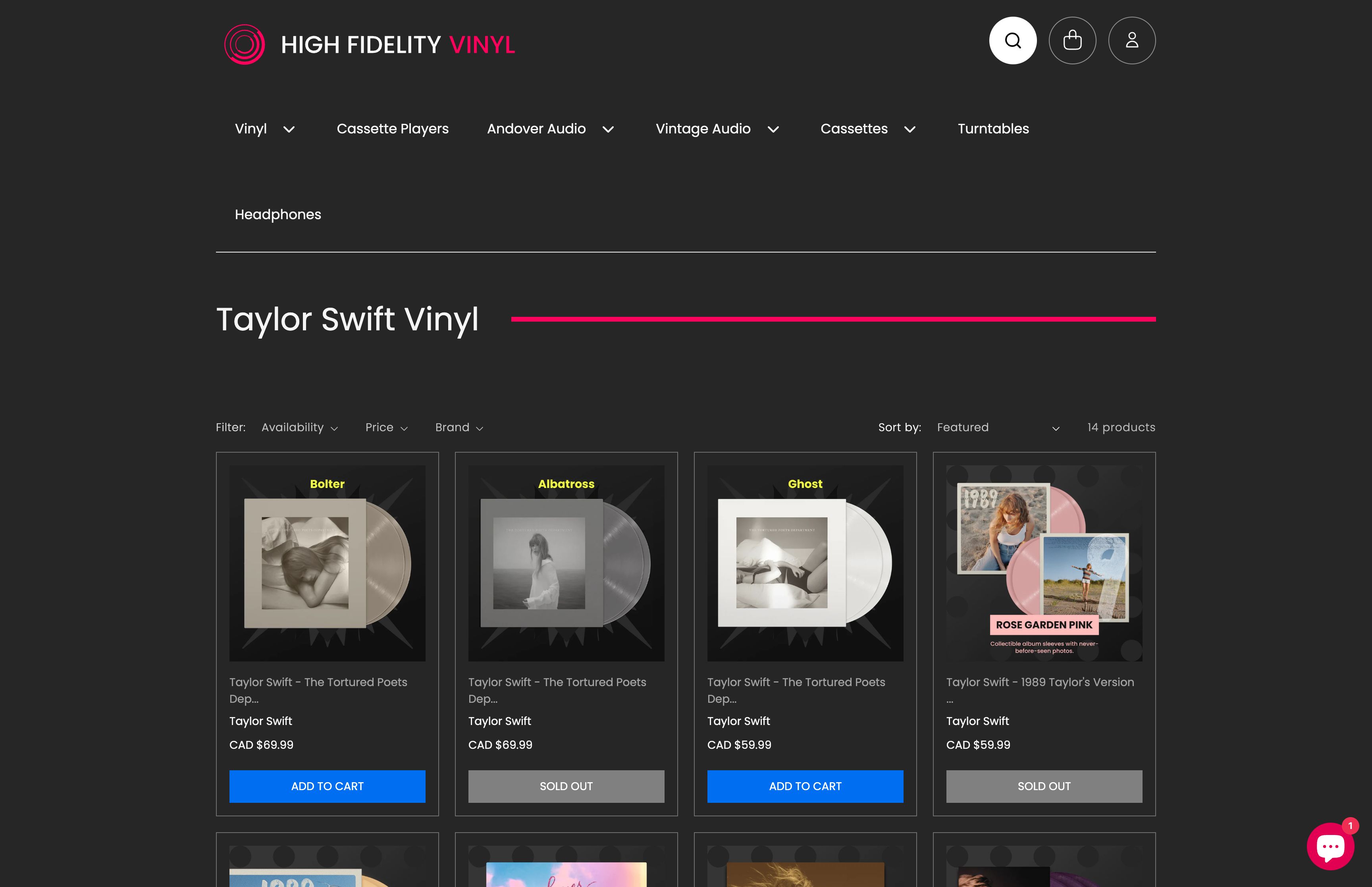  High Fidelity Vinyl (Music Cassettes Store) screenshot 4