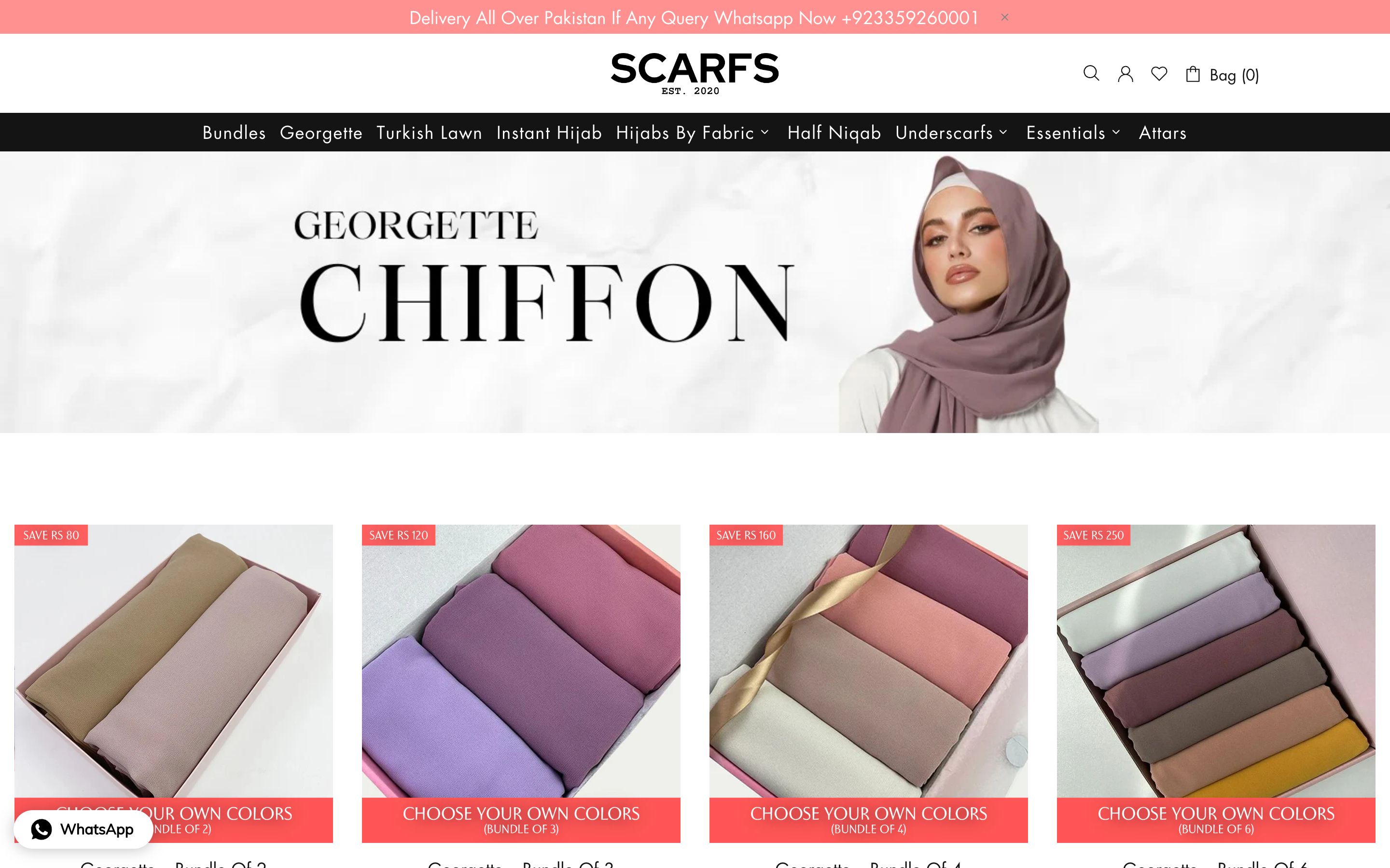 Scarfs.pk screenshot 2