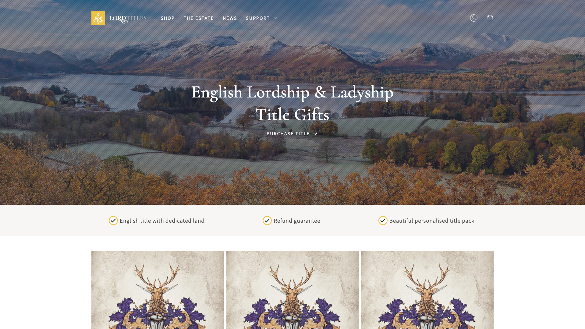 Lord Titles (Shopify Plus)