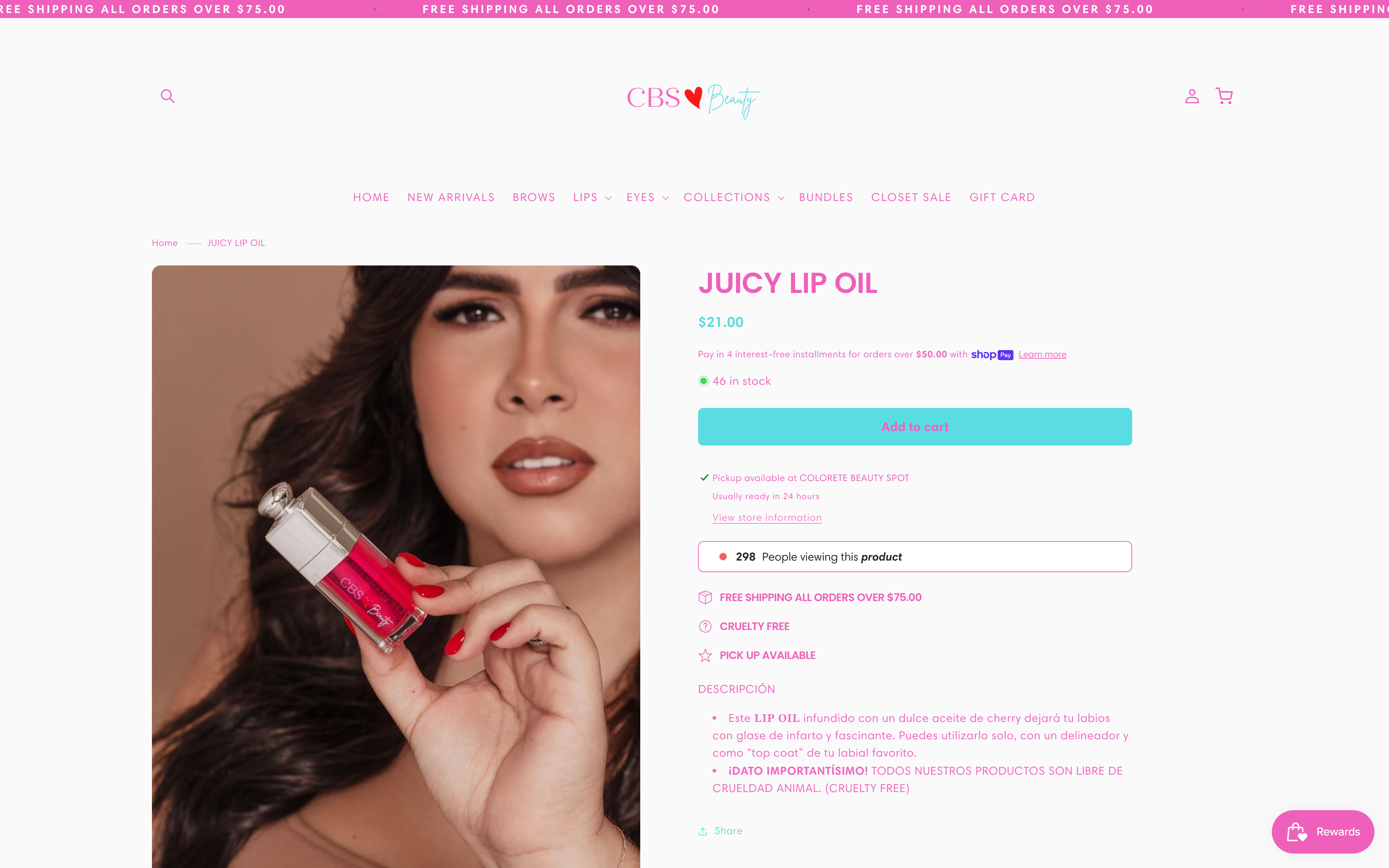 CBS Beauty Shop - Private Label Cosmetics Products screenshot 3