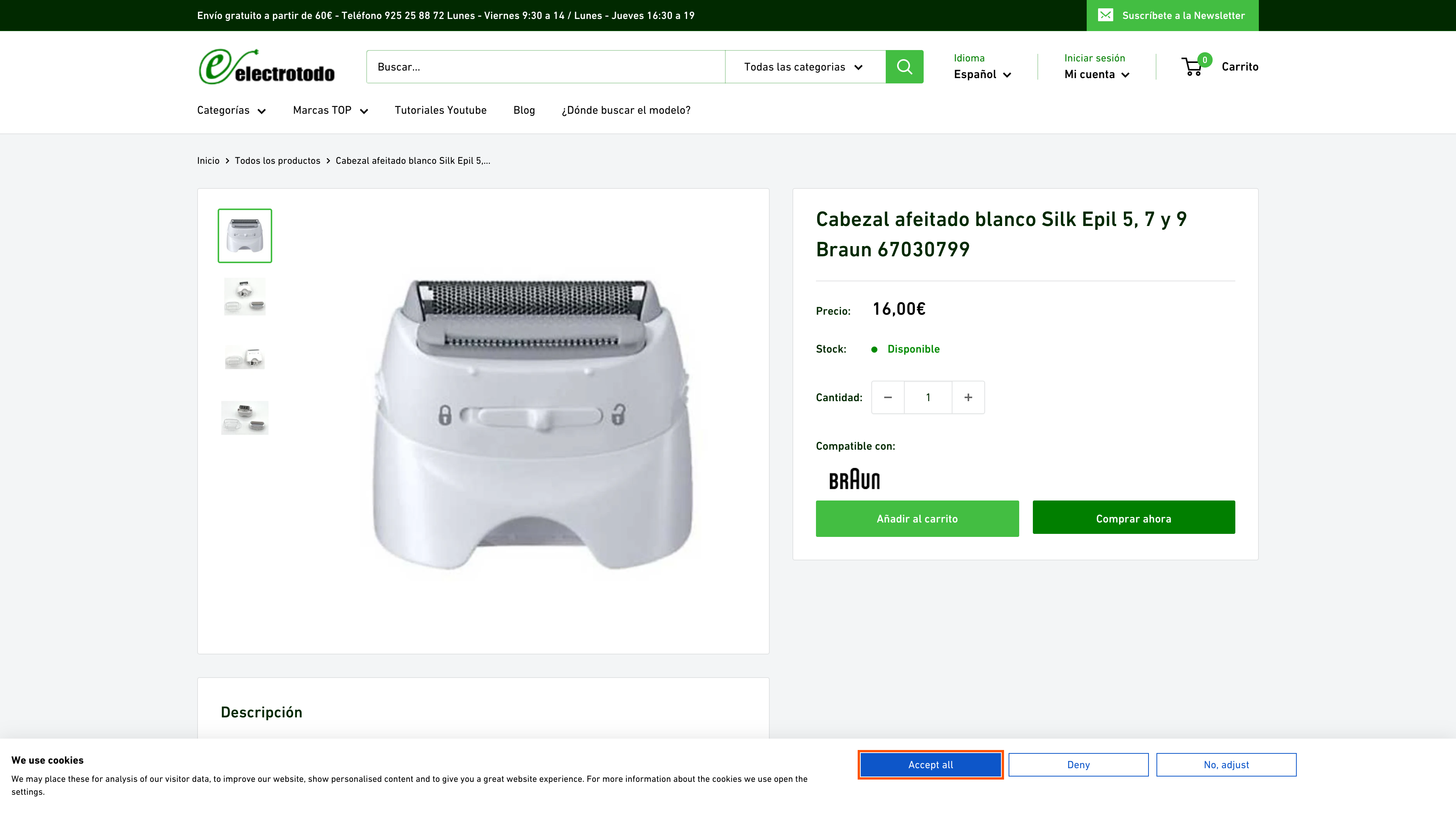 Electrotodo.es screenshot 5