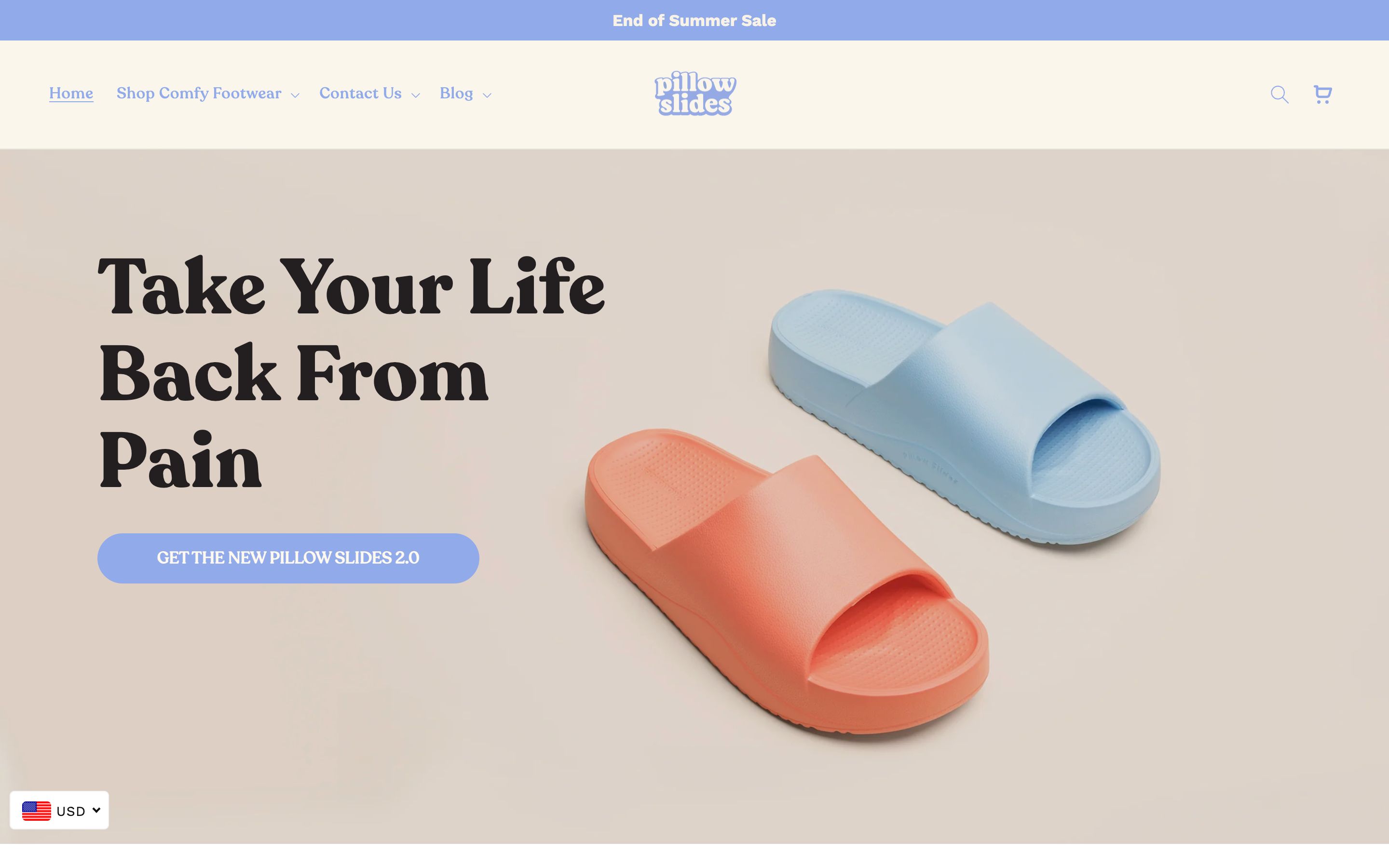 Shopify Store Design for Pillow slides product screenshot 6