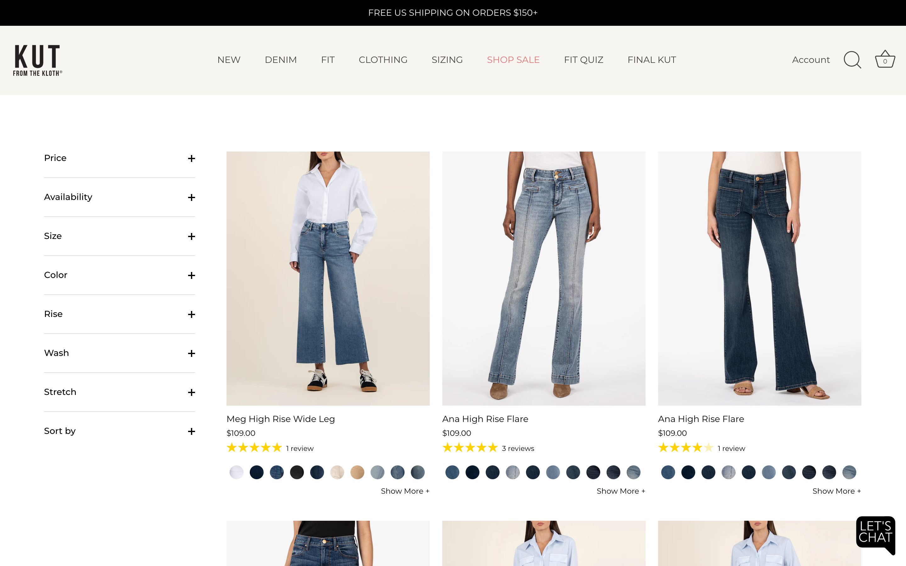 The women's denim and lifestyle brand  screenshot 3