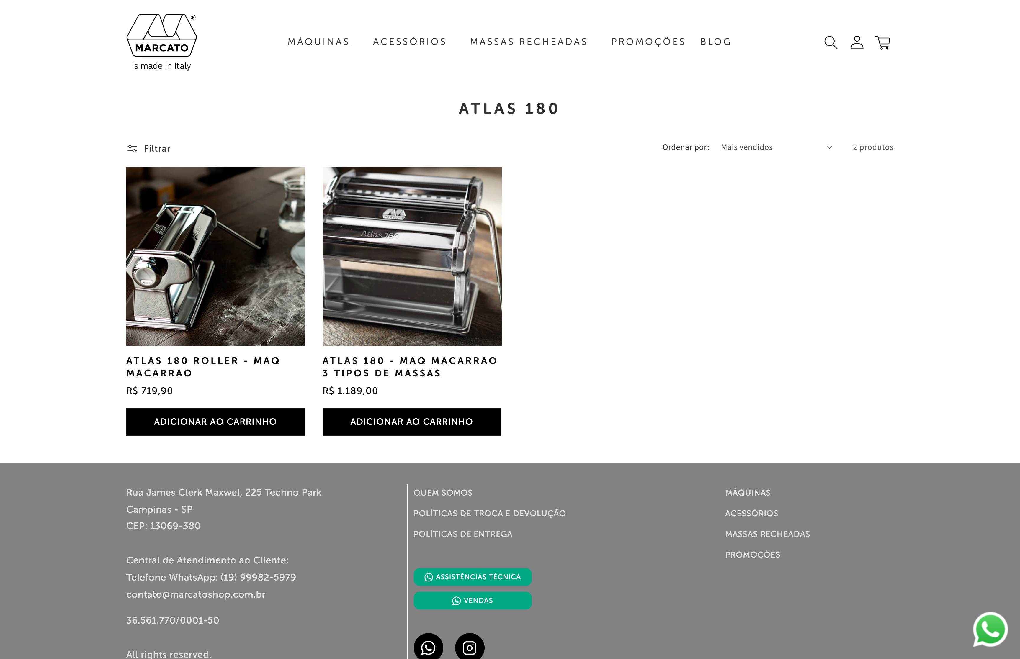 Marcato Shop screenshot 3