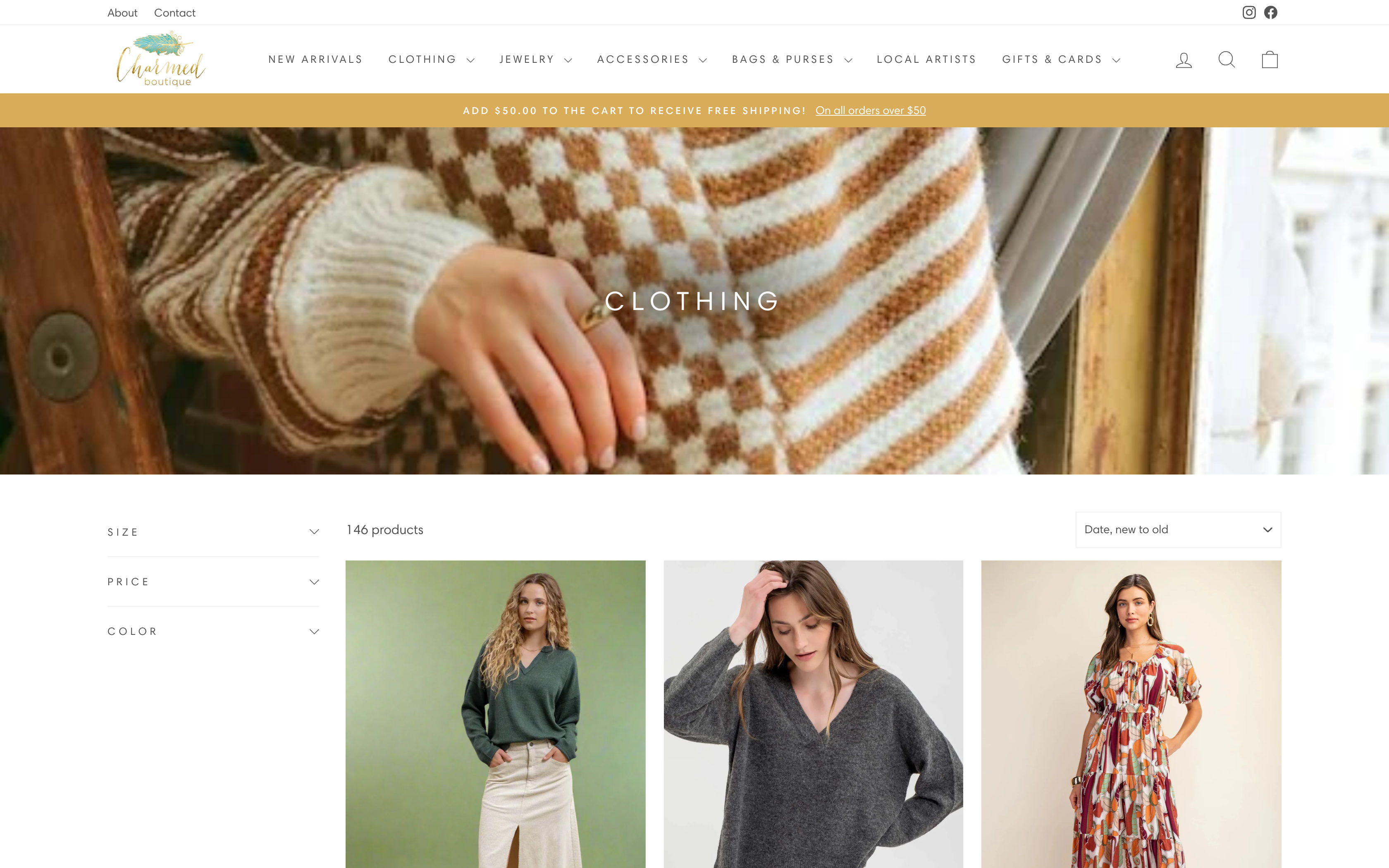 Charmed Boutique screenshot 2