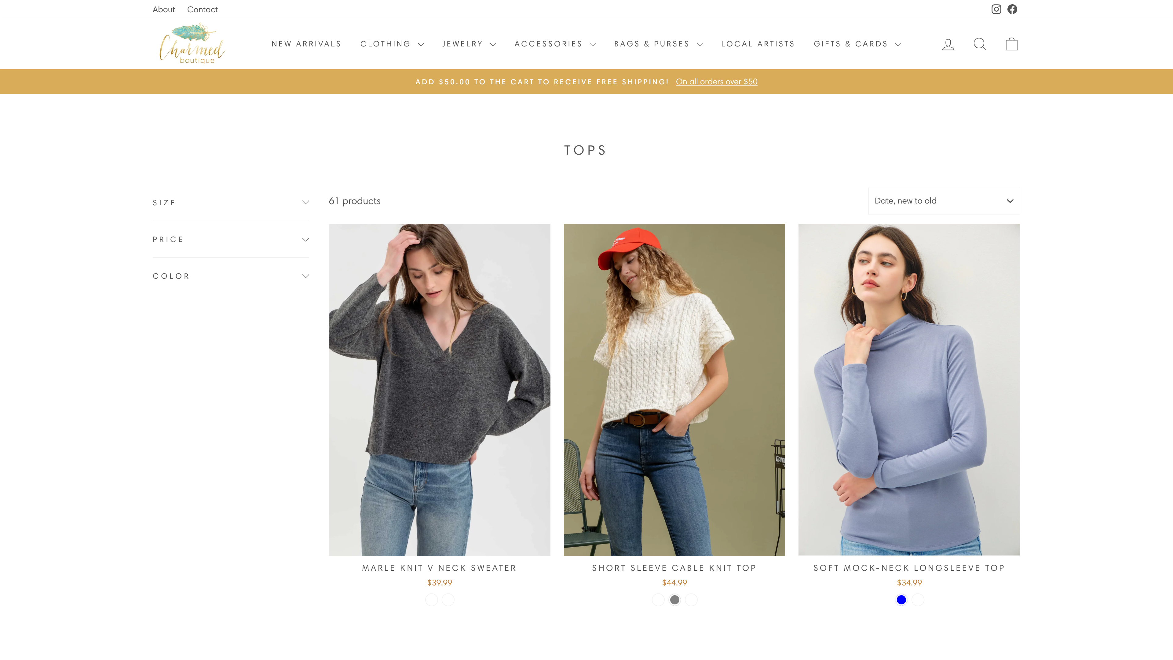 Charmed Boutique screenshot 3