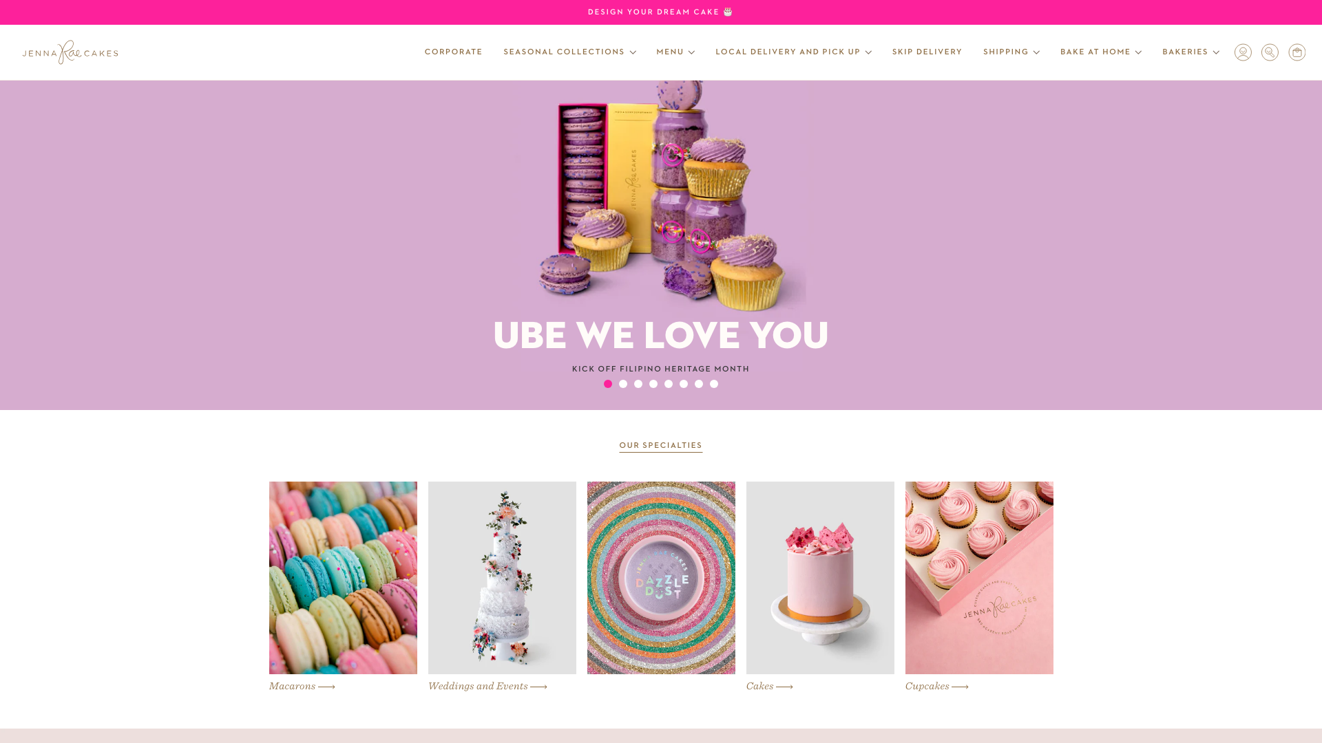 Transforming Jenna Rae Cakes' Online Experience with Shopify