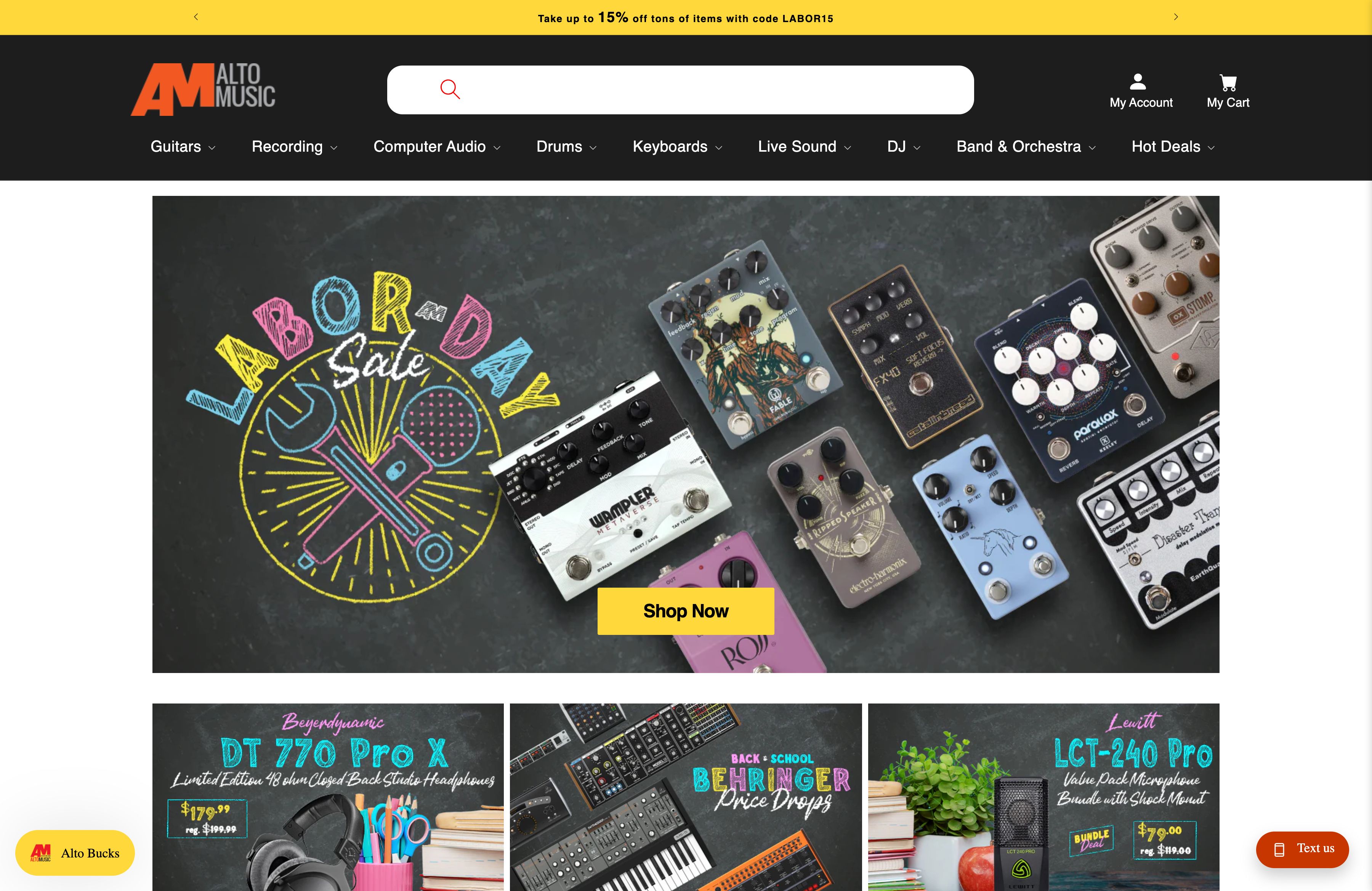 Alto Music Migration to Shopify screenshot 4