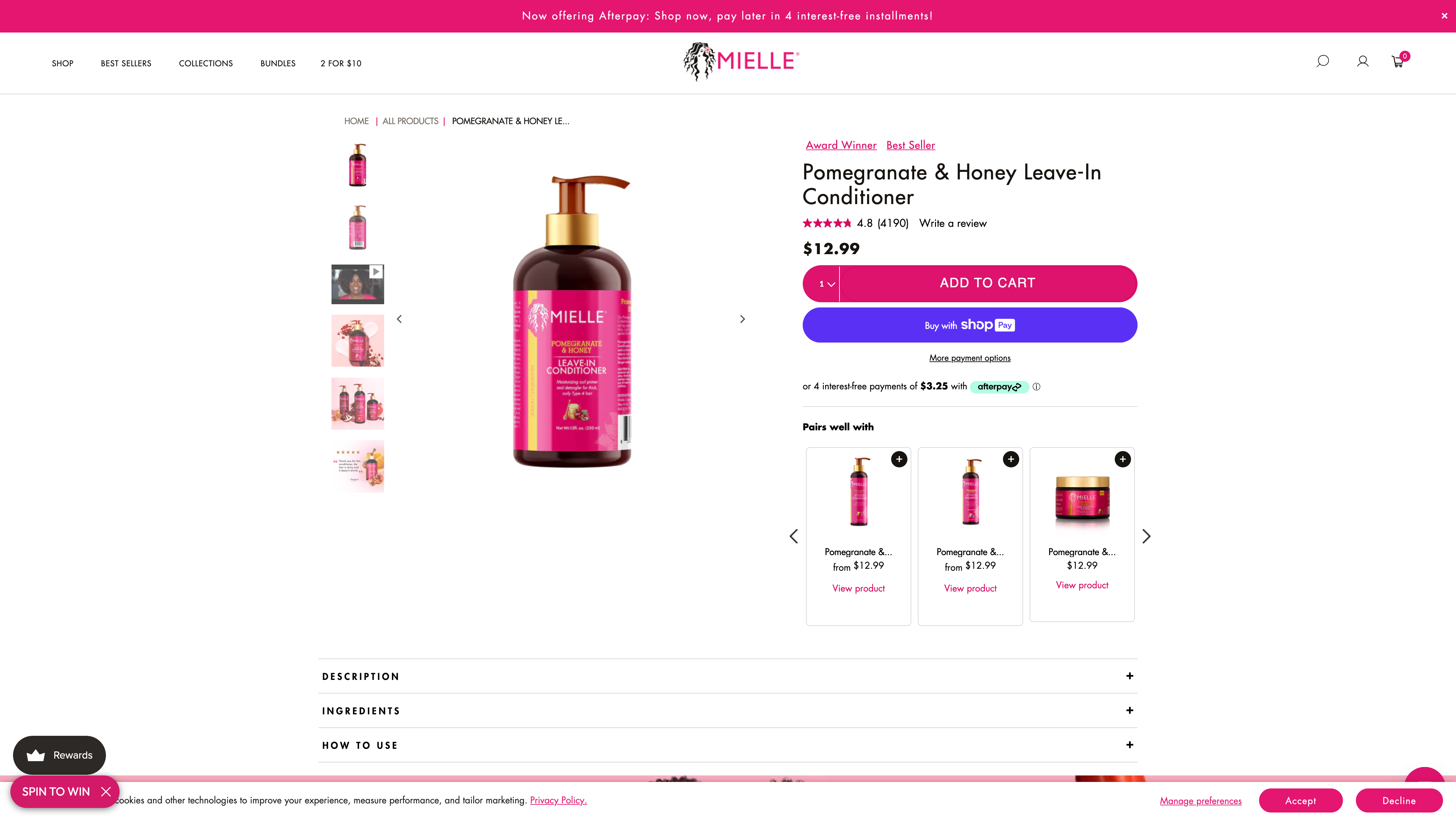 Mielle Organics  screenshot 6