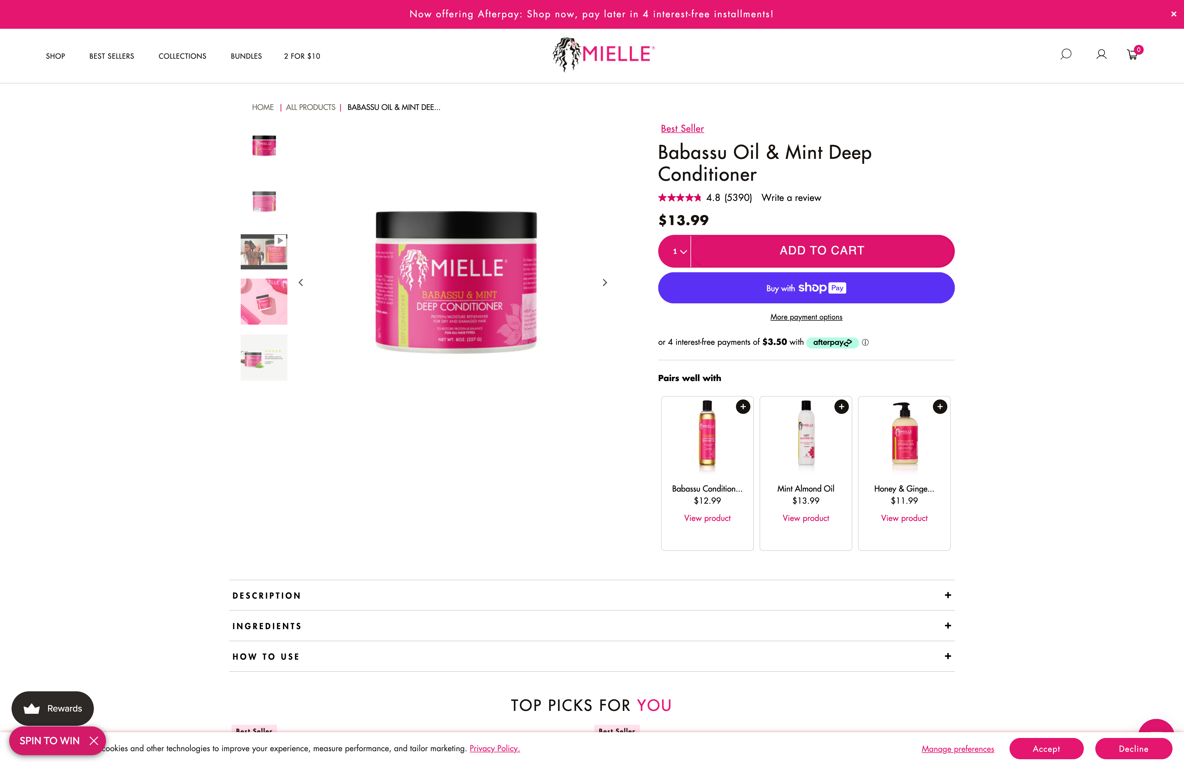 Mielle Organics  screenshot 4