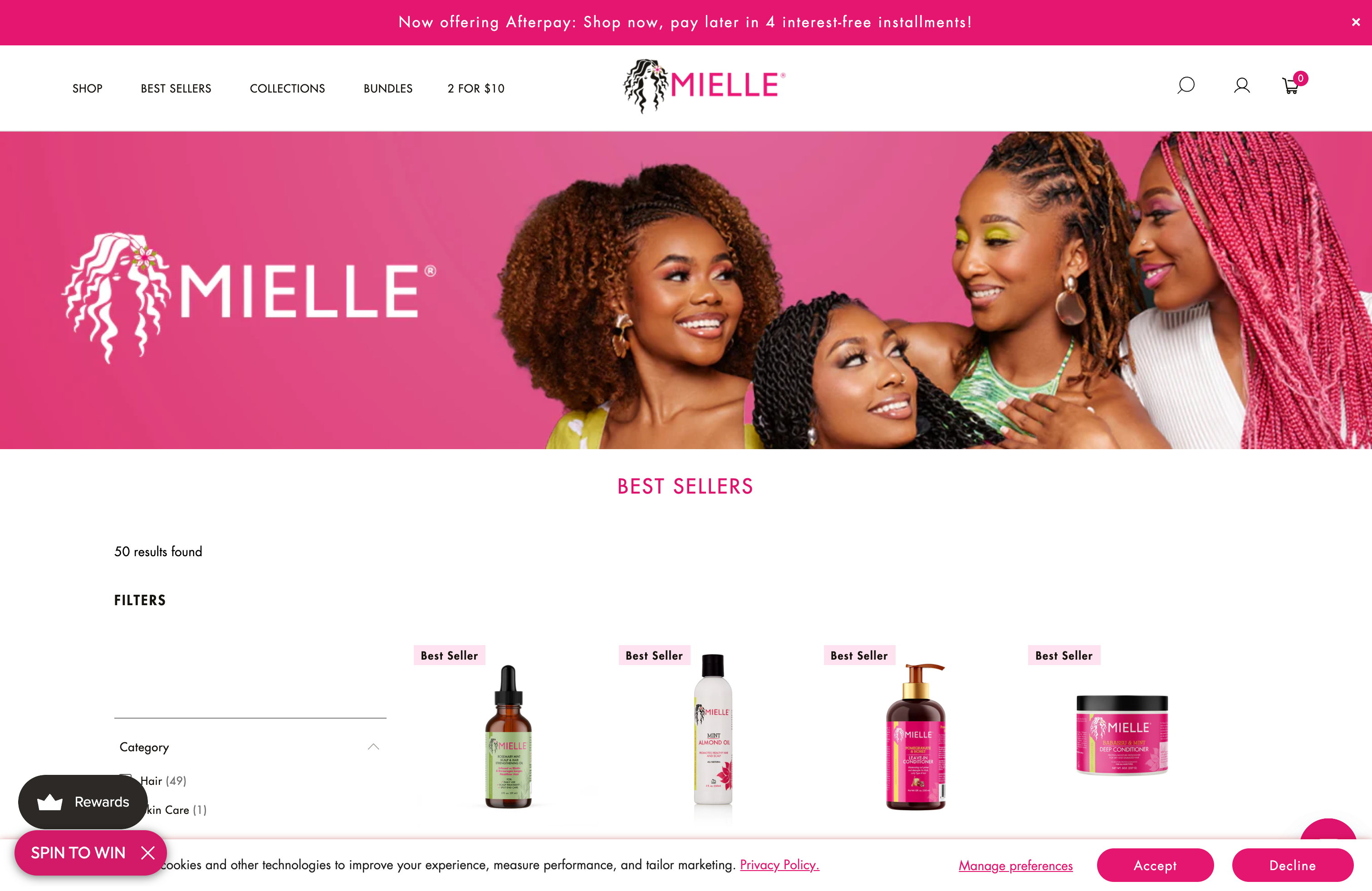 Mielle Organics  screenshot 2