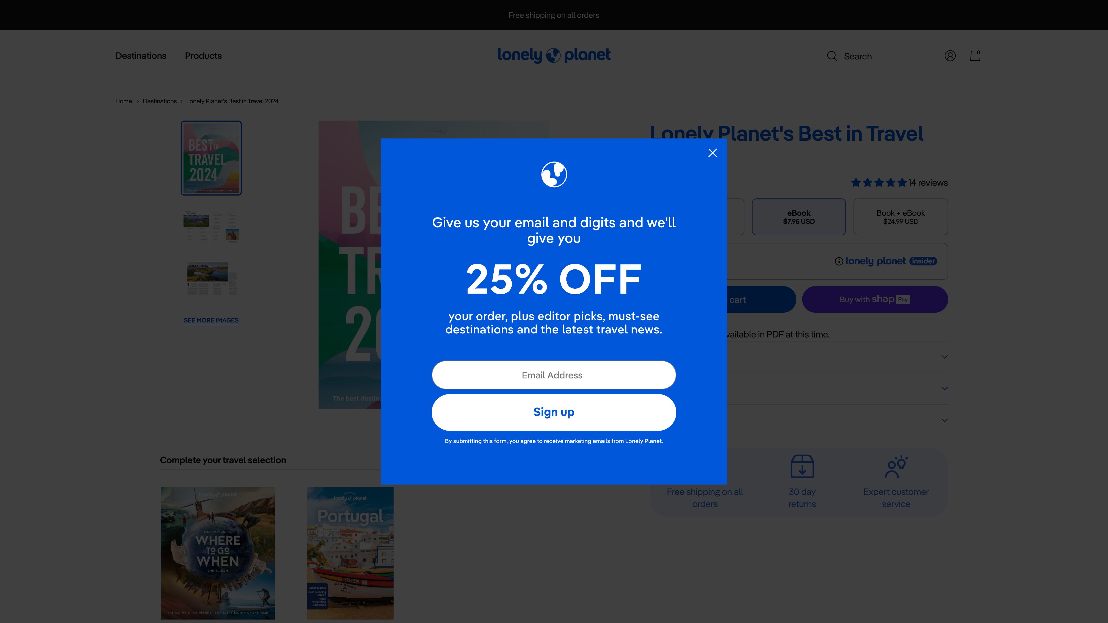 Lonely Planet - Unleashing the power of Shopify screenshot 4