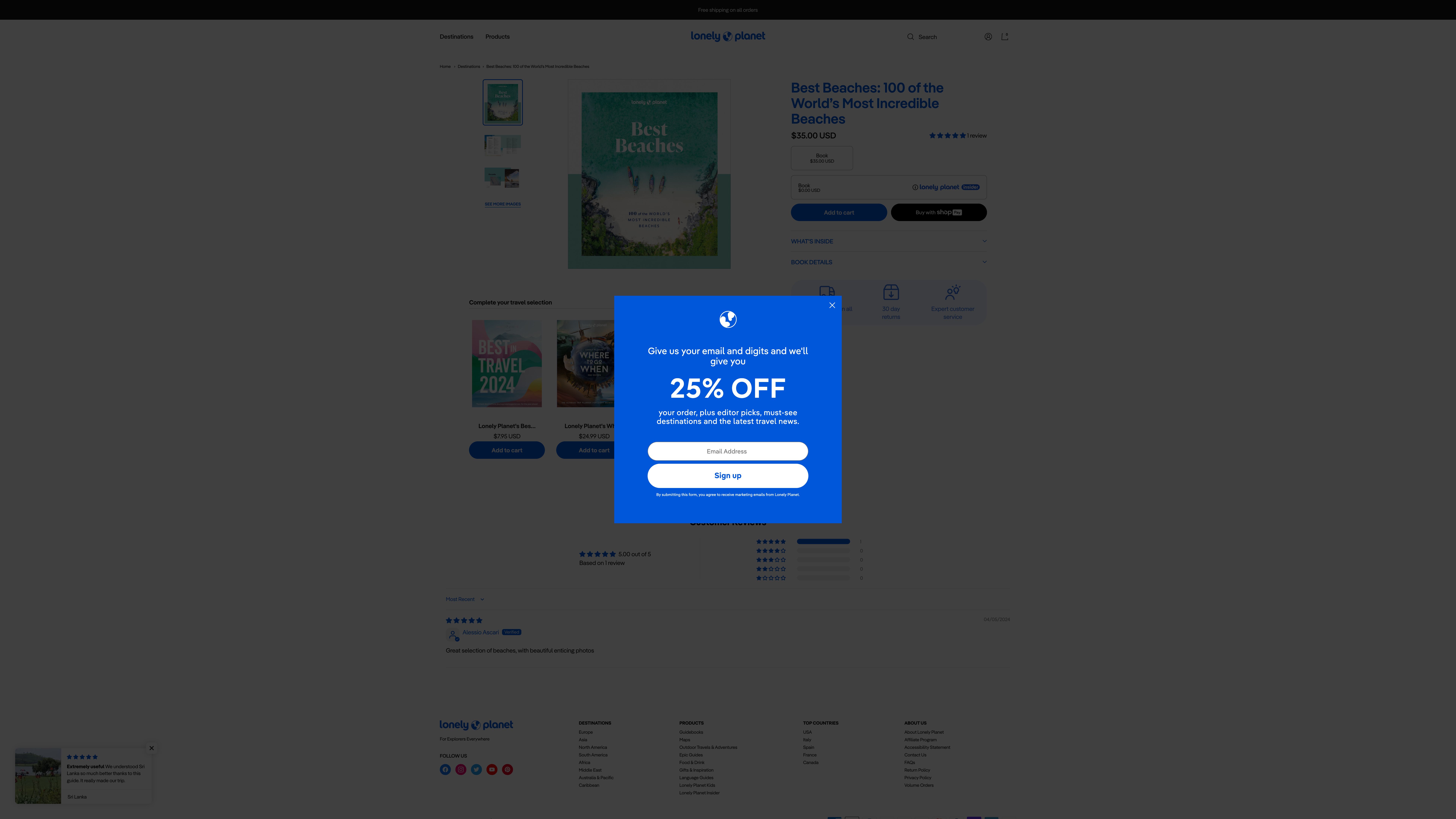 Lonely Planet - Unleashing the power of Shopify screenshot 3