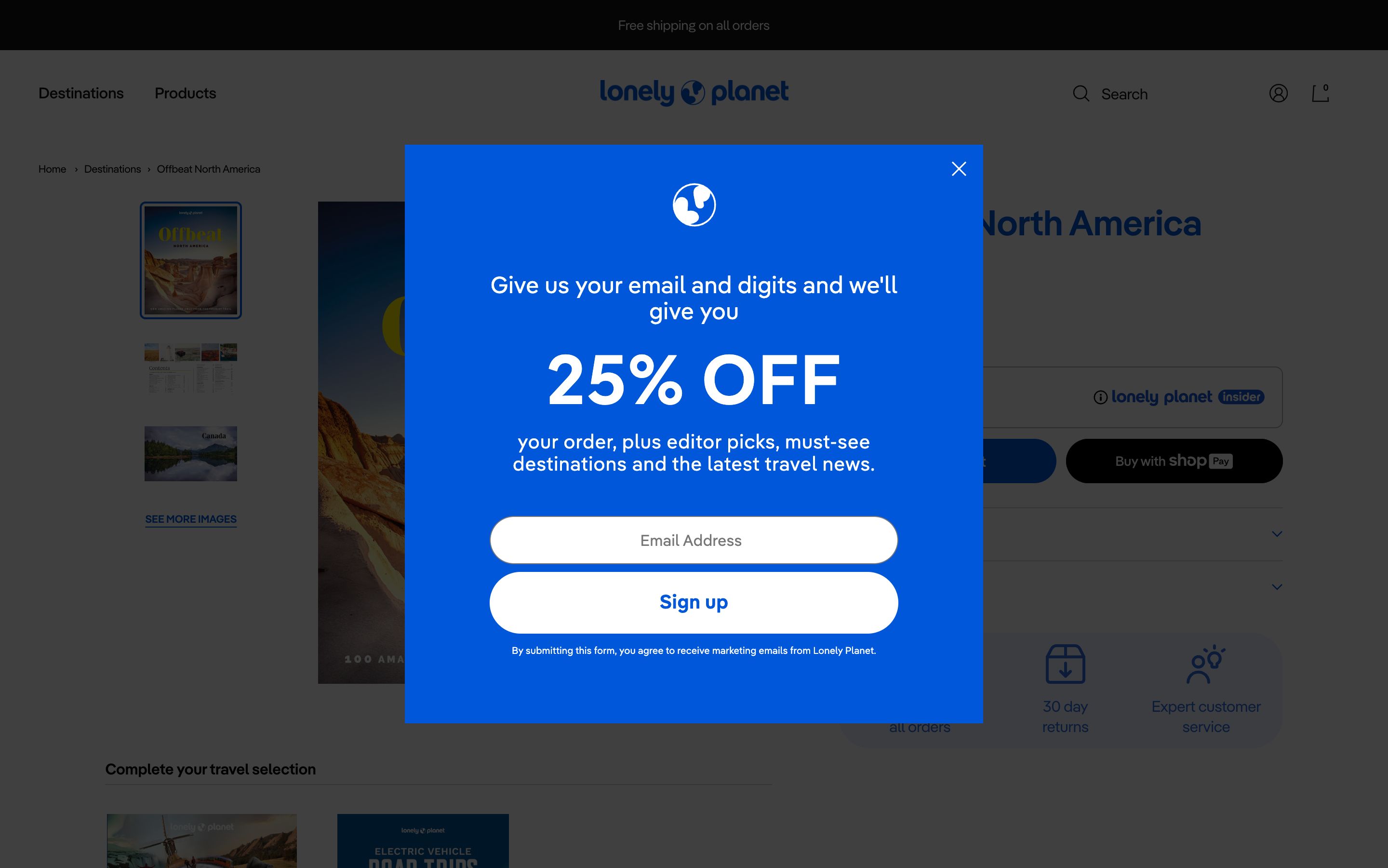 Lonely Planet - Unleashing the power of Shopify screenshot 5