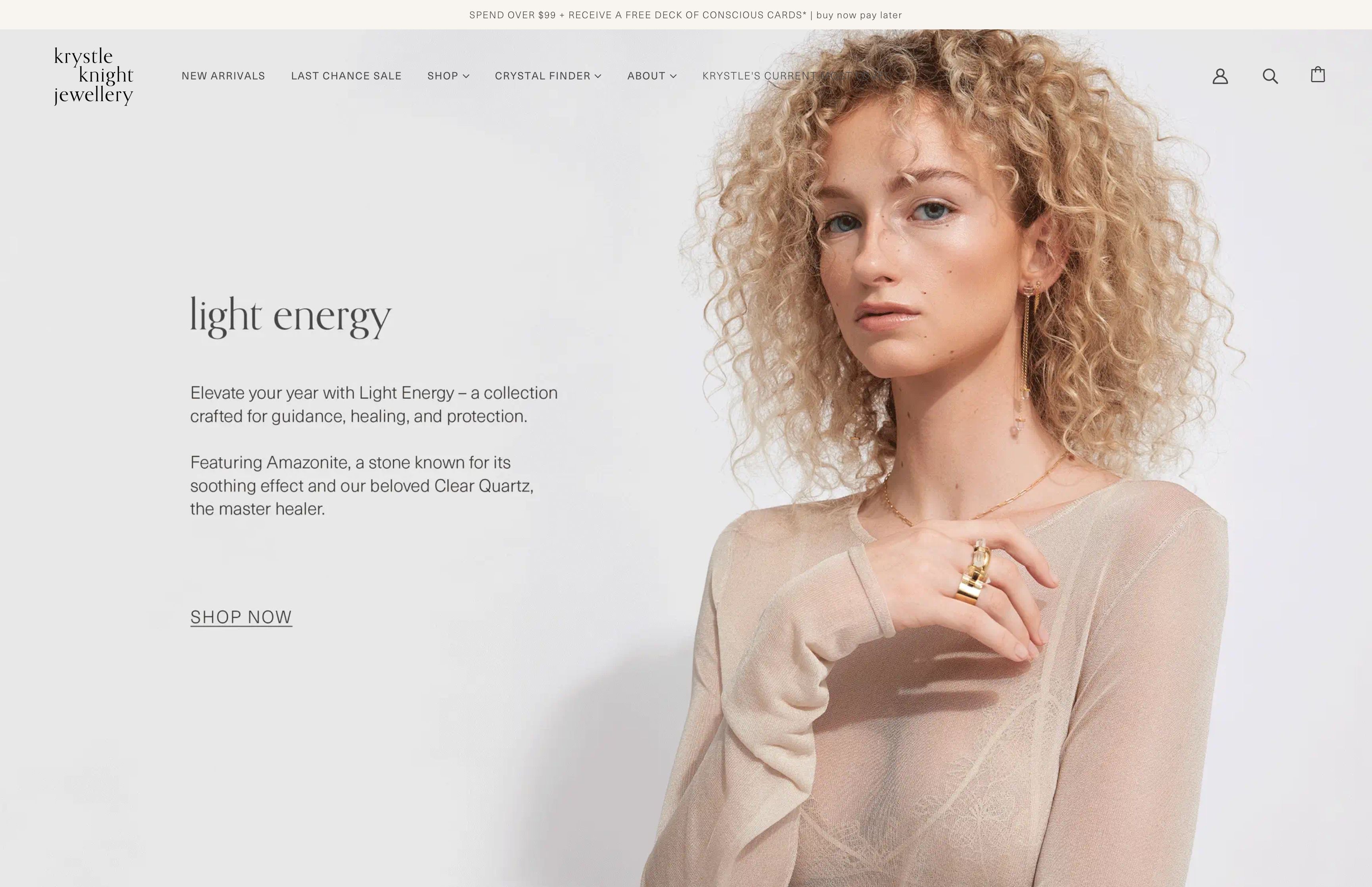 Krystle Knight Jewellery - Shimmering Web Magic screenshot 7